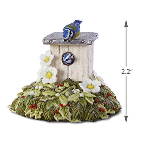 Hallmark Keepsake Christmas Ornament 2019 Year Dated Marjolein’s Garden Tweet Home Bird House