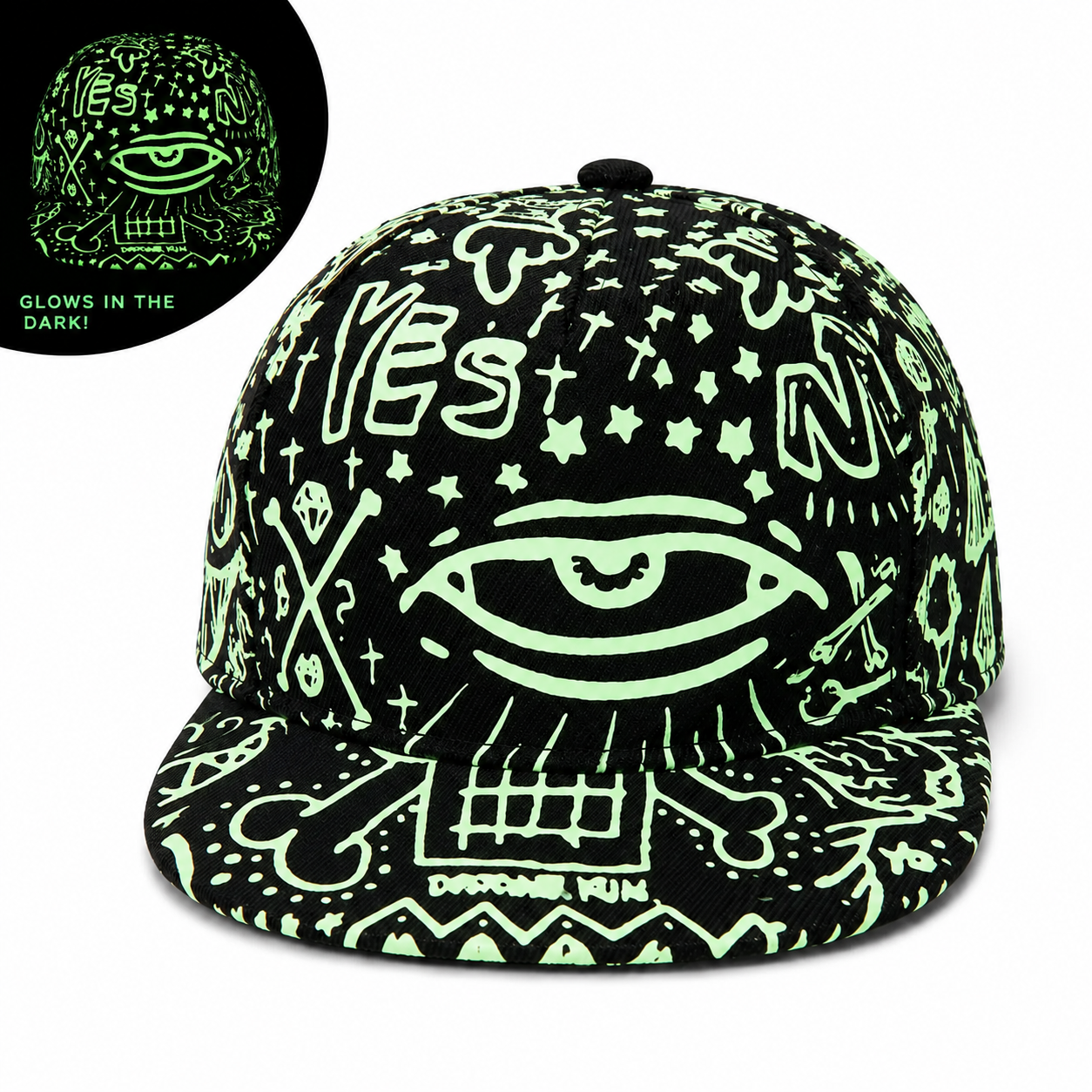 Glow in the Dark Ganz Halloween Hat
