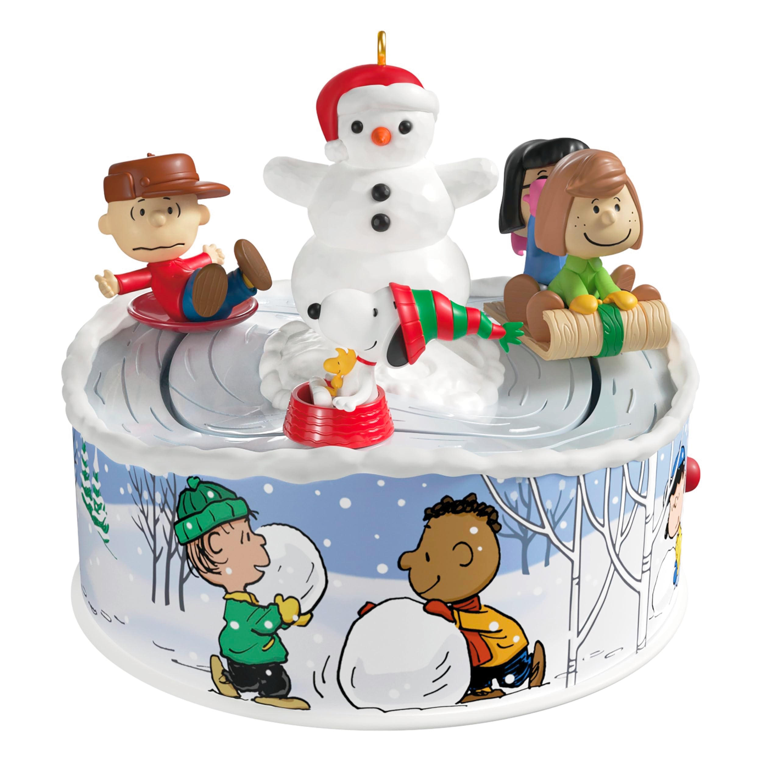 Let's Go Sledding! The Peanuts Gang, 2025 Hallmark Keepsake Christmas Ornament