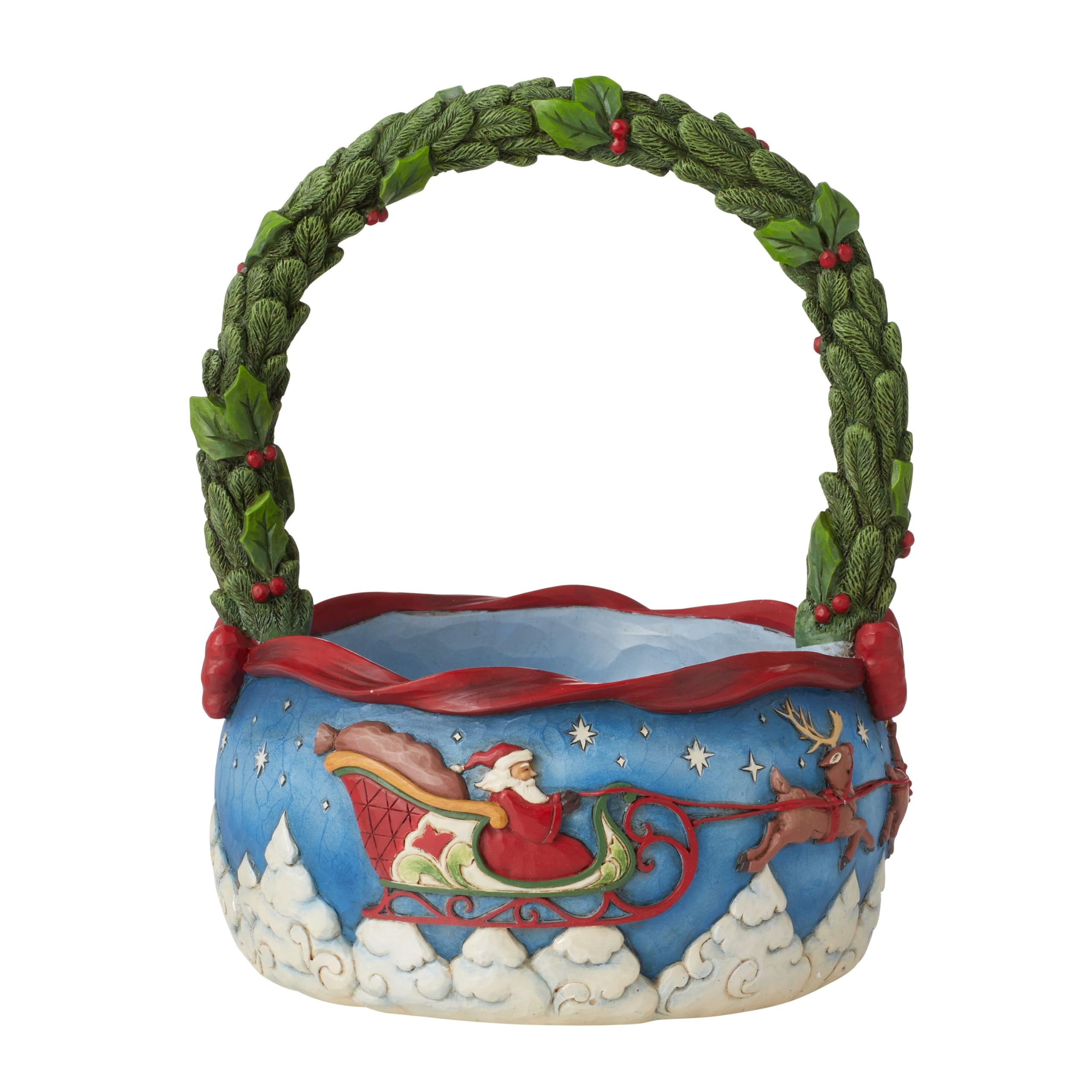 Two Sided Christmas Basket