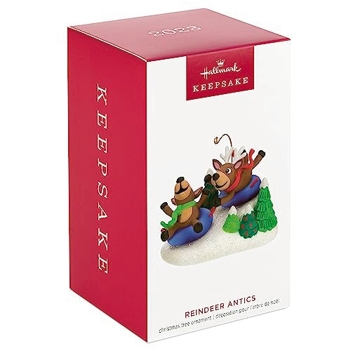 Hallmark Keepsake Christmas Ornament 2023, Reindeer Antics