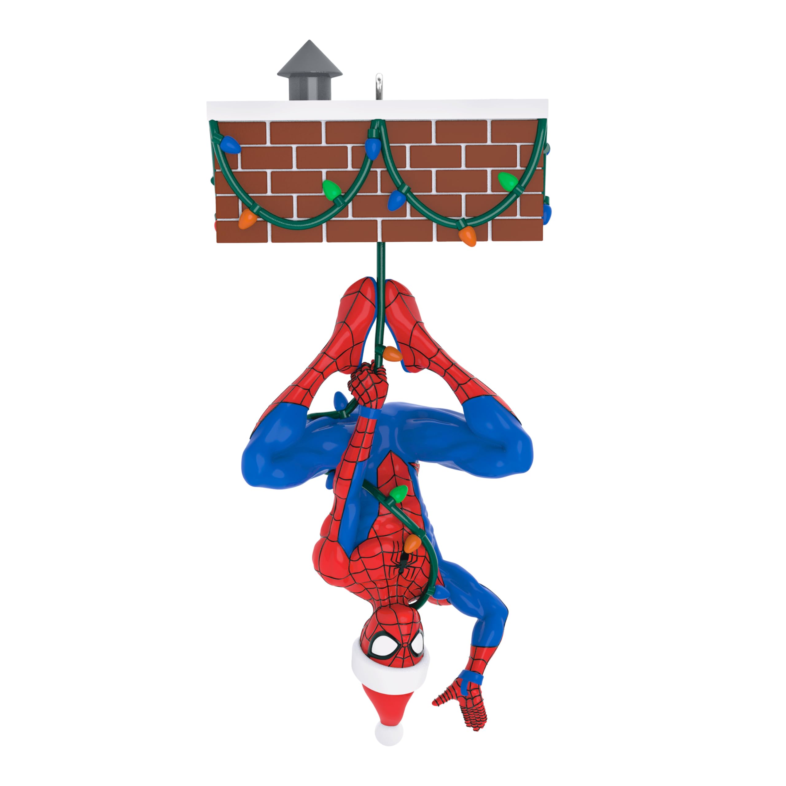 Spider-Man Peekbuster 2025 Hallmark Keepsake Christmas Ornament