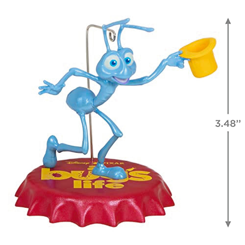 Hallmark Keepsake Christmas Ornament 2023, Disney/Pixar A Bug's Life 25th Anniversary Flik, Gifts for Disney Fans