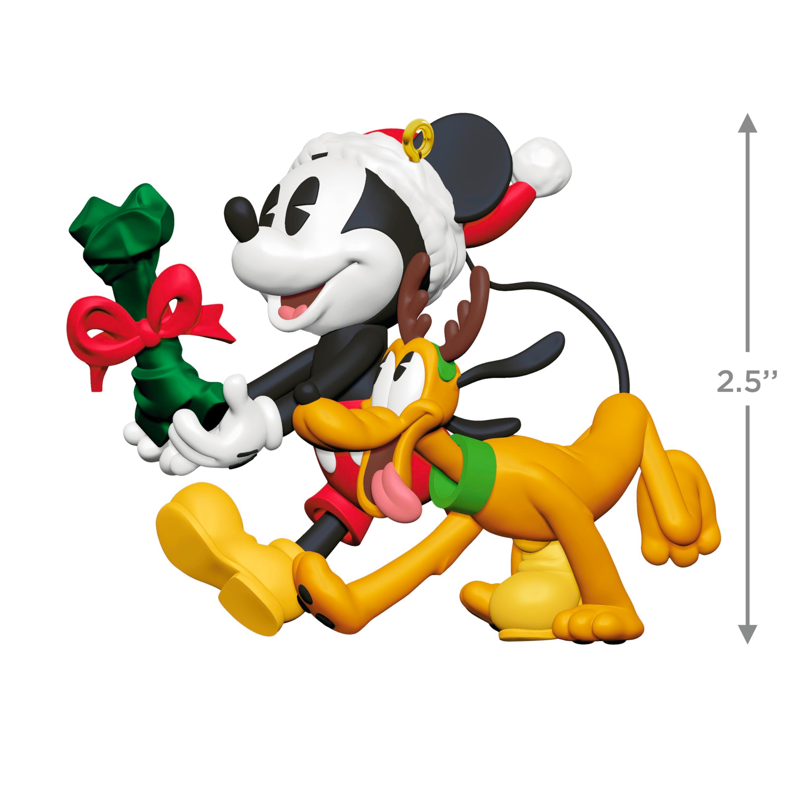 Bone-afide Besties, Disney Mickey and Friends, 2025 Hallmark Keepsake Christmas Ornament