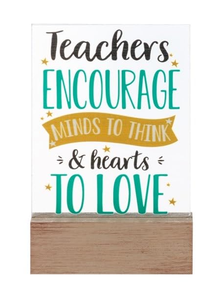 Ganz Block Talk-Teachers Encourage Minds to Think... (1" D x 3" L x 4 3/4" H)