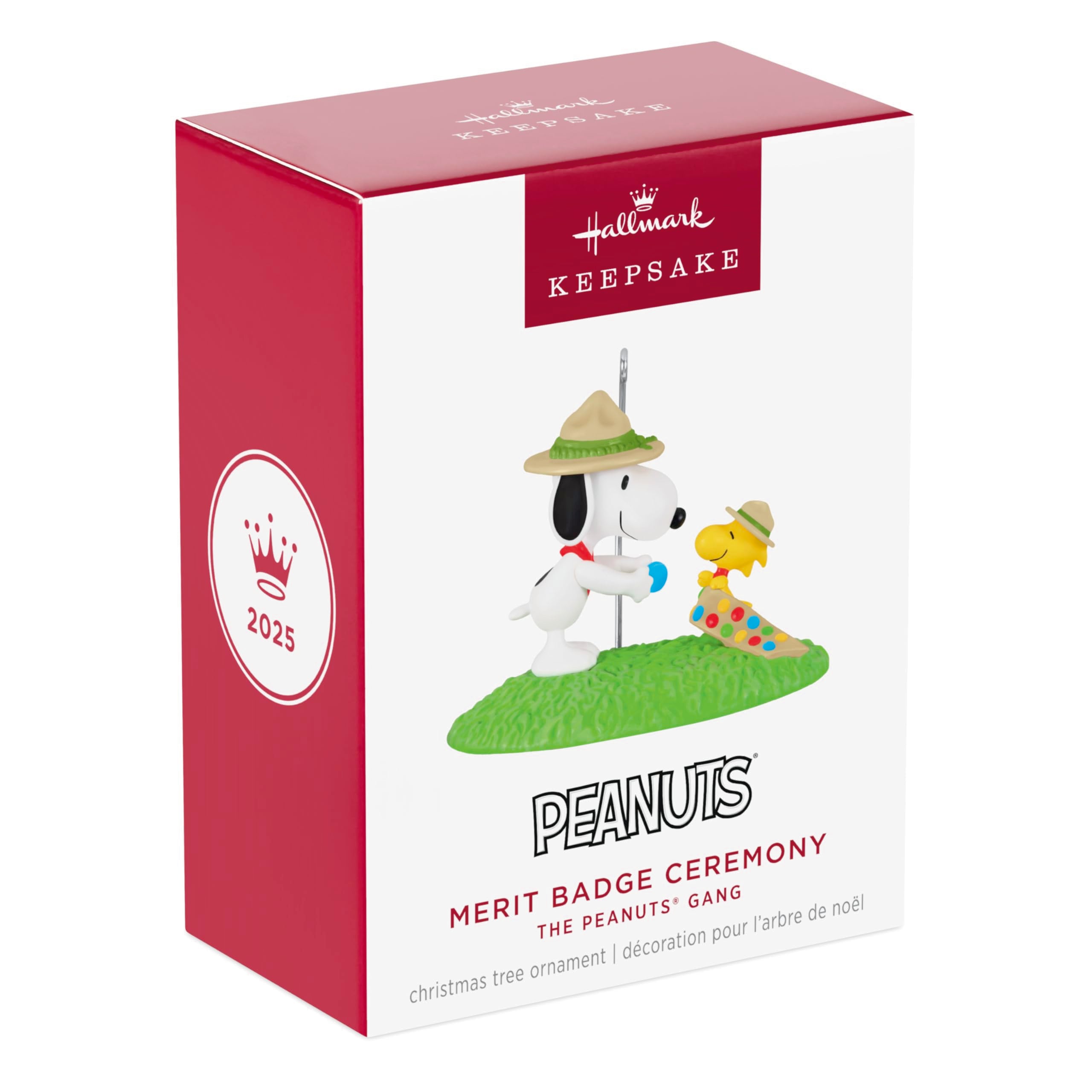 Merit Badge Ceremony, The Peanuts Gang, 2025 Hallmark Keepsake Christmas Ornament