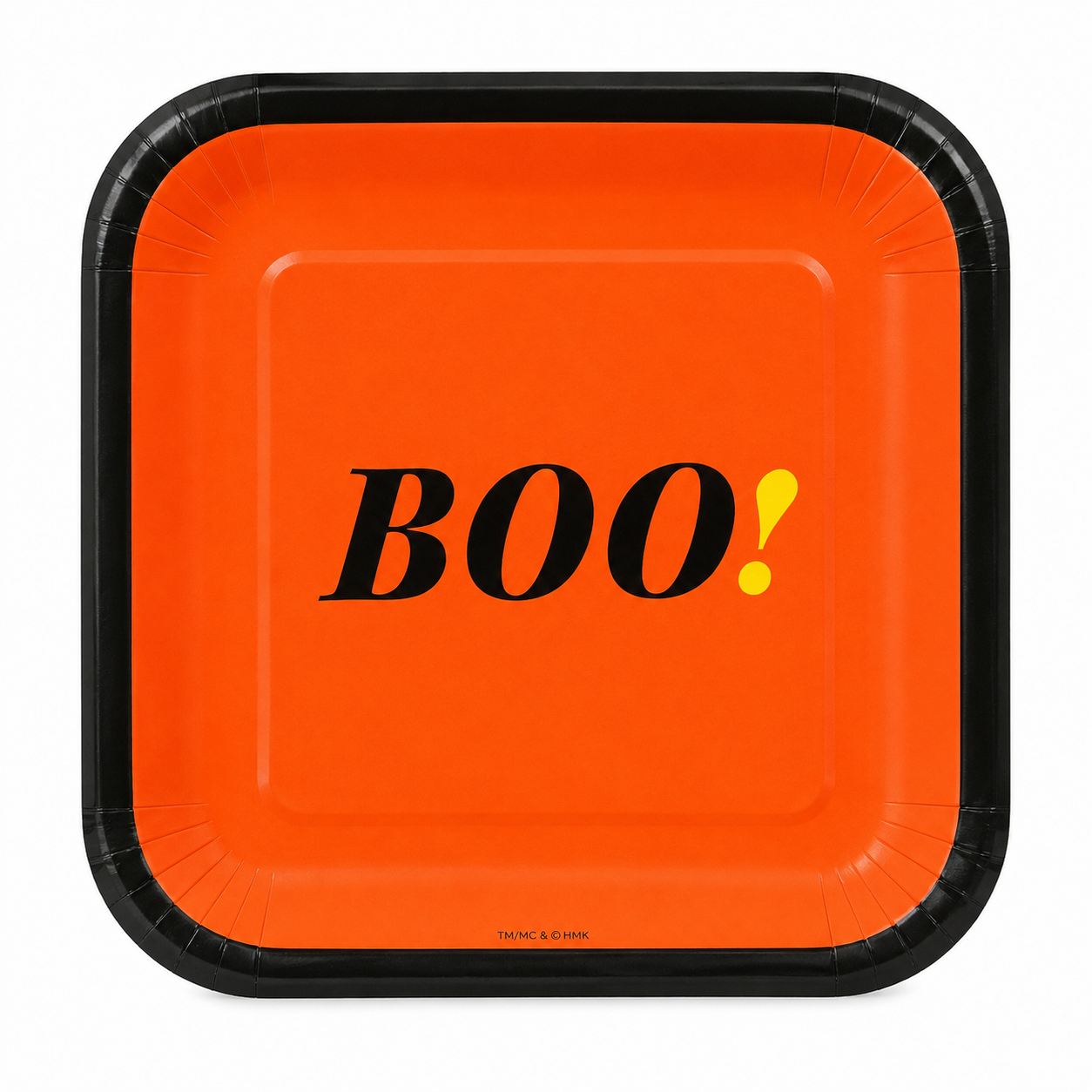 Boo Halloween Hallmark Paper Plates