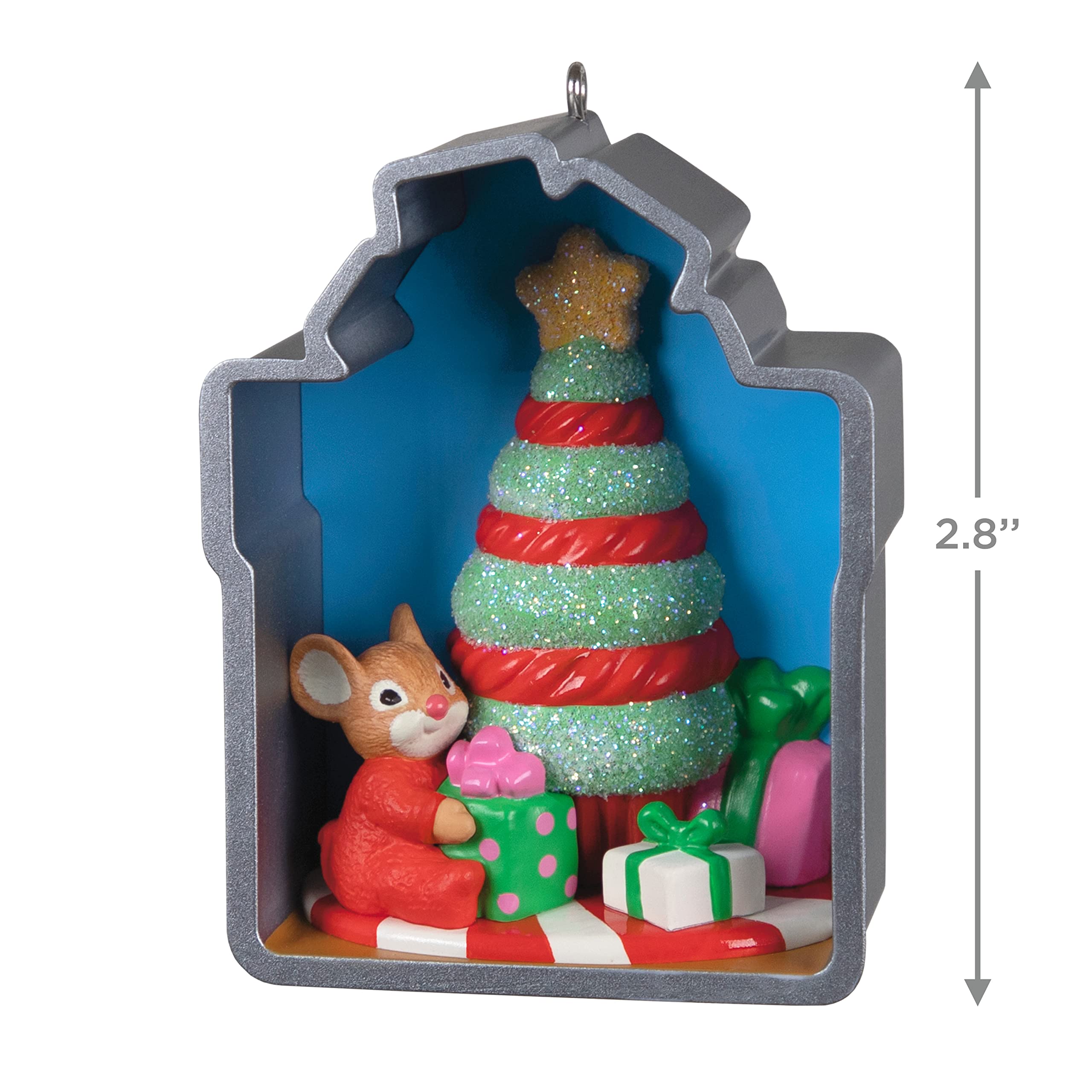 Hallmark Keepsake Christmas Ornament 2022, Present Cookie Cutter