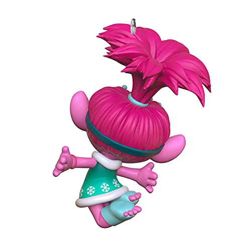 Hallmark Keepsake 1" Miniature Christmas Ornament 2021, DreamWorks Animation Trolls Holiday in Harmony Poppy, Mini