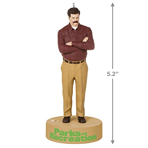 Hallmark Keepsake Christmas Ornament 2023, Parks and Recreation Ron Swanson Ornament with Sound