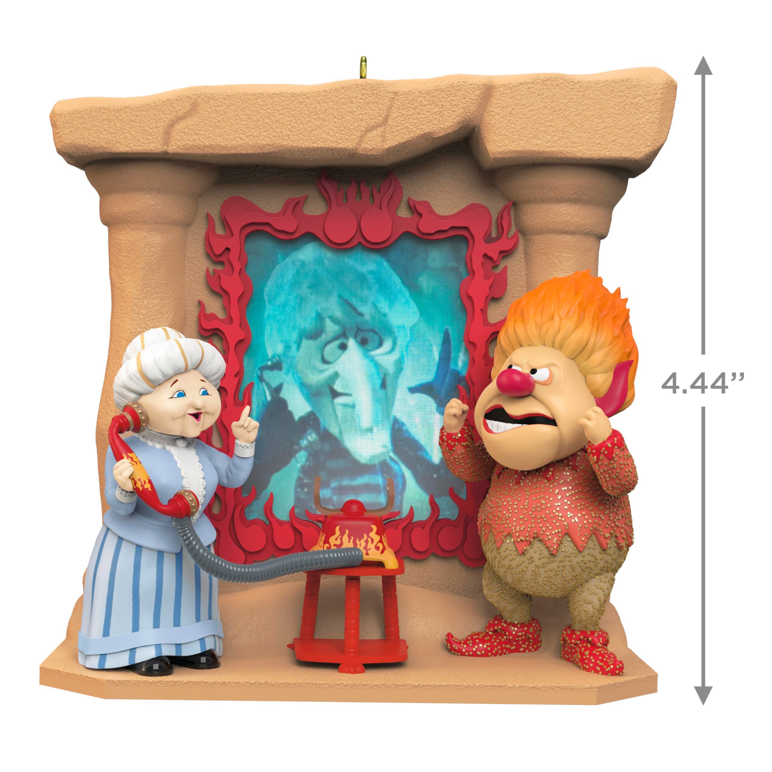 Hallmark Keepsake Christmas Ornament 2024, The Year Without a Santa Claus Hello? This is Mrs. Claus, Christmas Movie Gifts