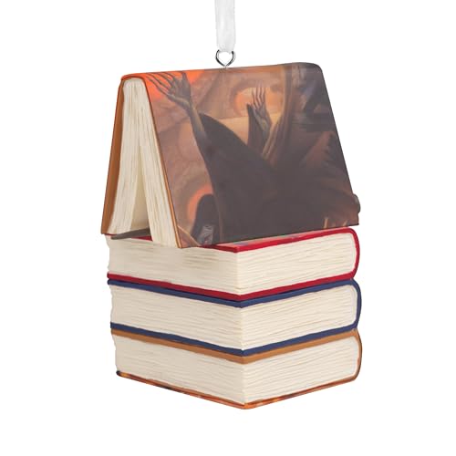 Harry Potter™ Books and Wand Hallmark Ornament