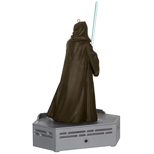 Hallmark Keepsake Christmas Ornament 2022, Star Wars: A New Hope Collection Obi-Wan Kenobi, Light and Sound