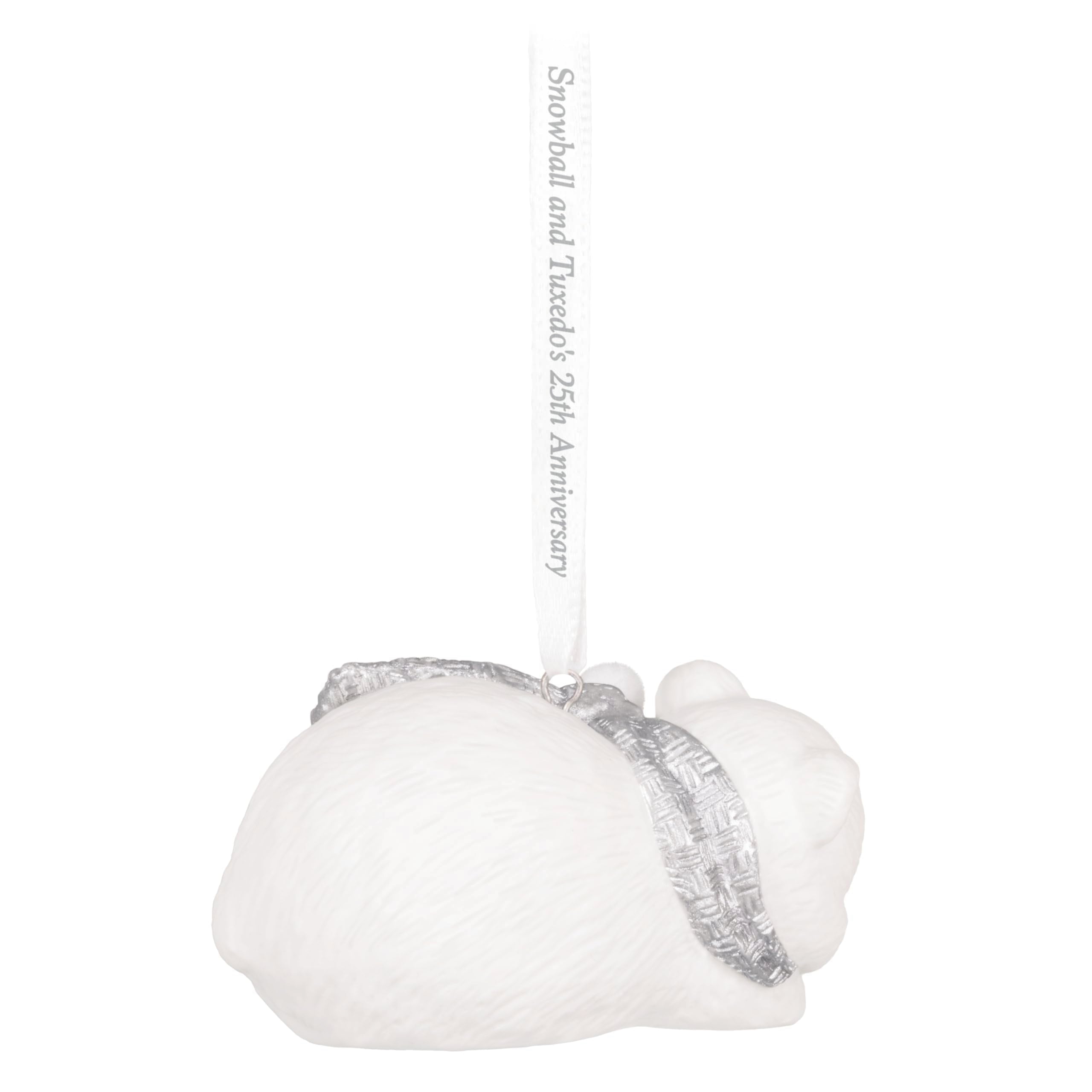 Snowball and Tuxedo 25th Anniversary 2025 Hallmark Keepsake Christmas Ornament