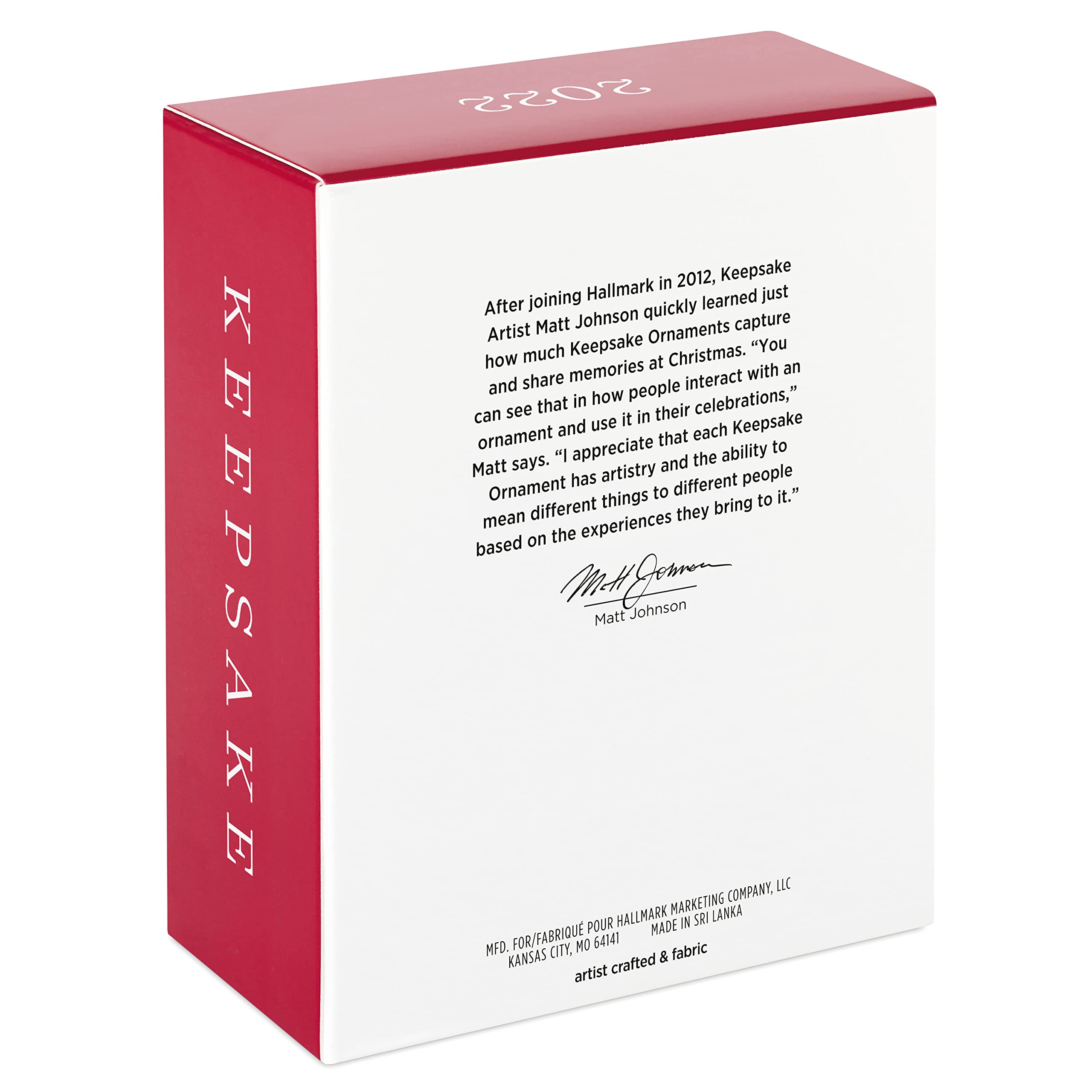 Hallmark Keepsake Christmas Ornament 2022, White or Red Wine Plastic Christmas