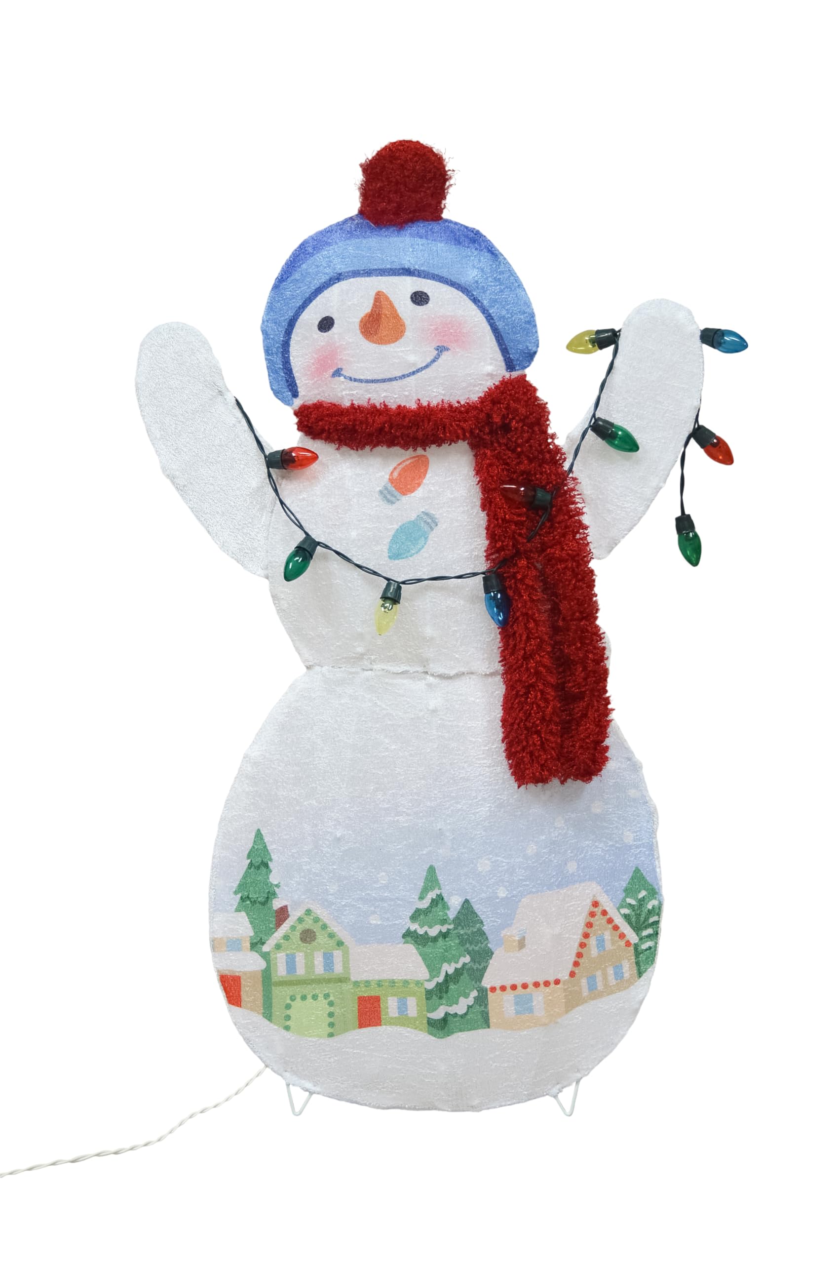 Hallmark Louie D. Lightly Snowtop Lodge Outdoor Decoration