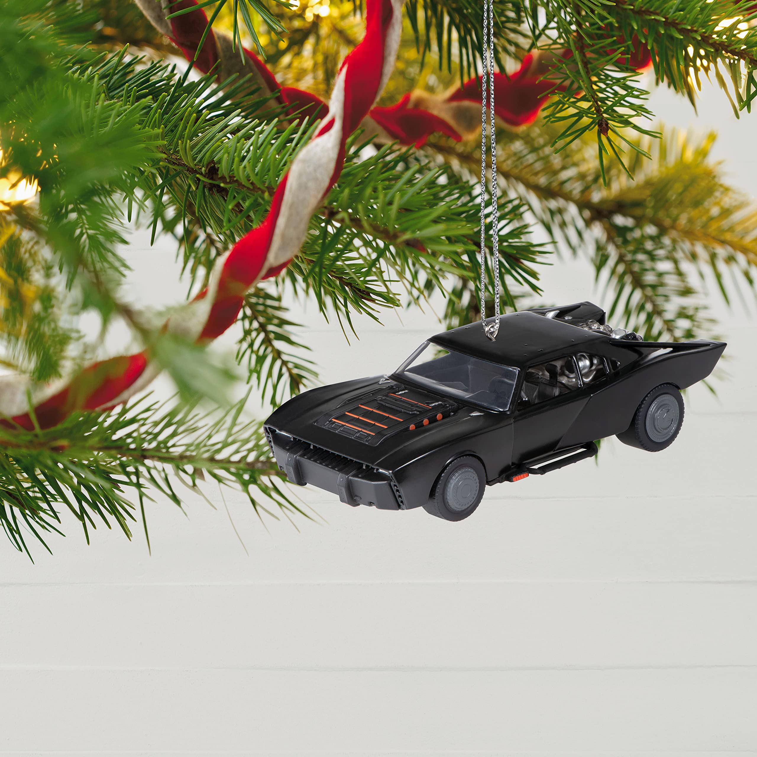 Hallmark Keepsake Christmas Ornament,Plastic 2022 DC The Batman Batmobile