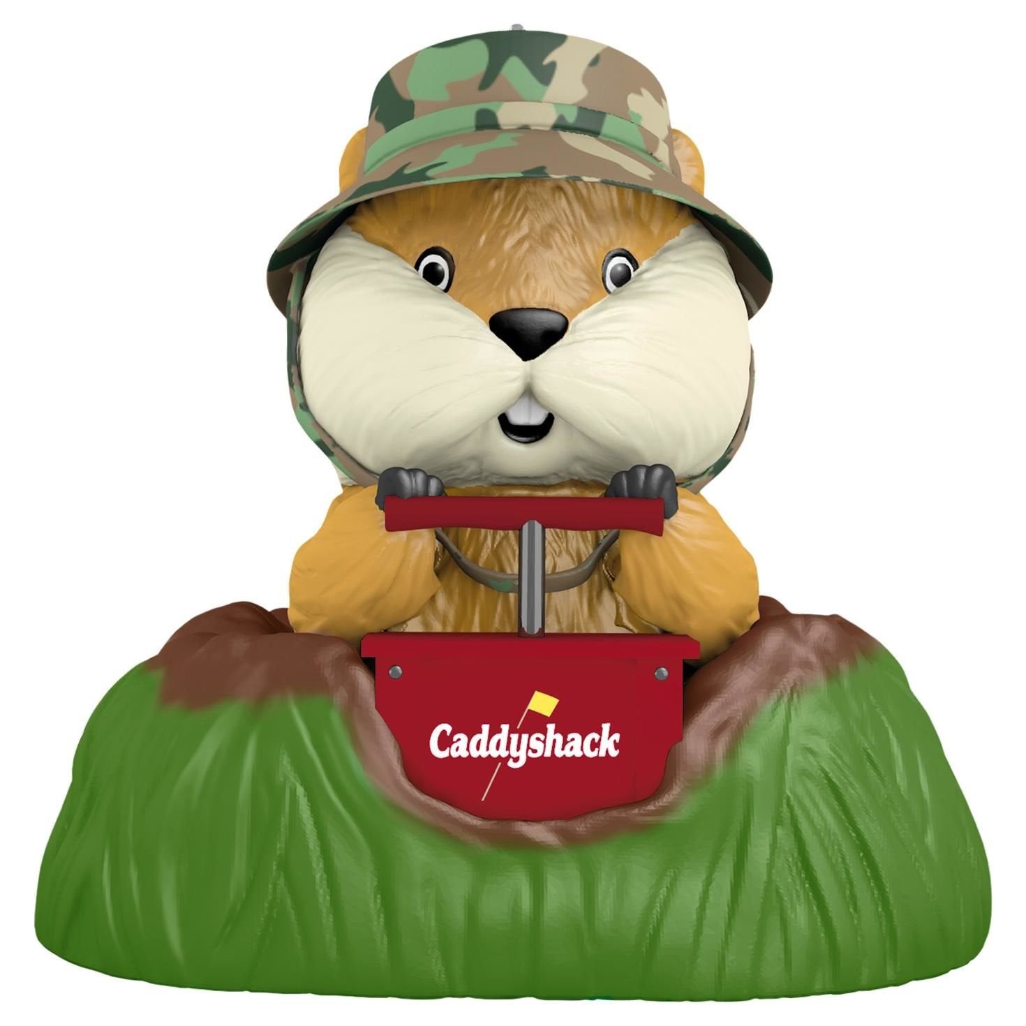 Hallmark 1595QXI3072 Warner Bros. Caddyshack Dynamite Gopher Keepsake Christmas Ornaments