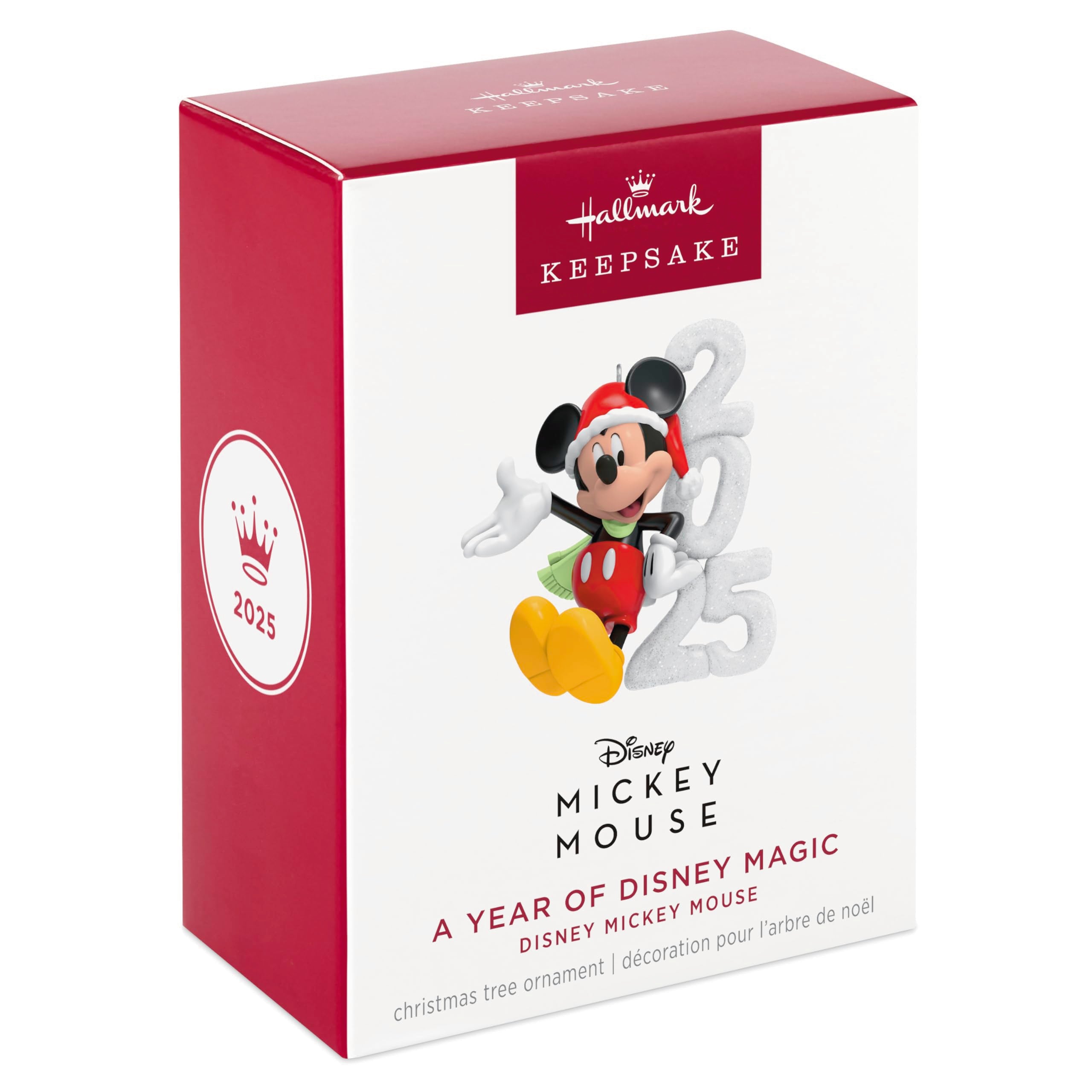 A Year of Disney Magic, Disney Mickey Mouse 2025 Hallmark Keepsake Christmas Ornament