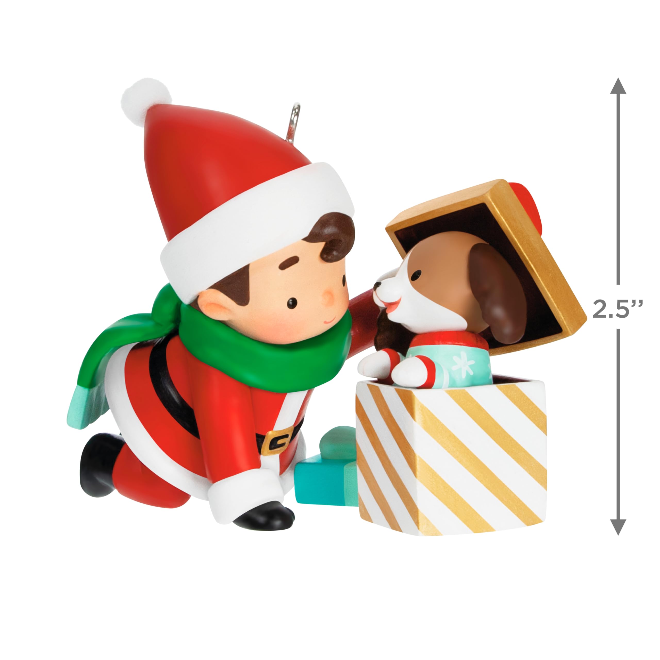 Hallmark Keepsake Christmas Ornament 2024, Young Santa, Santa Collectors Gifts