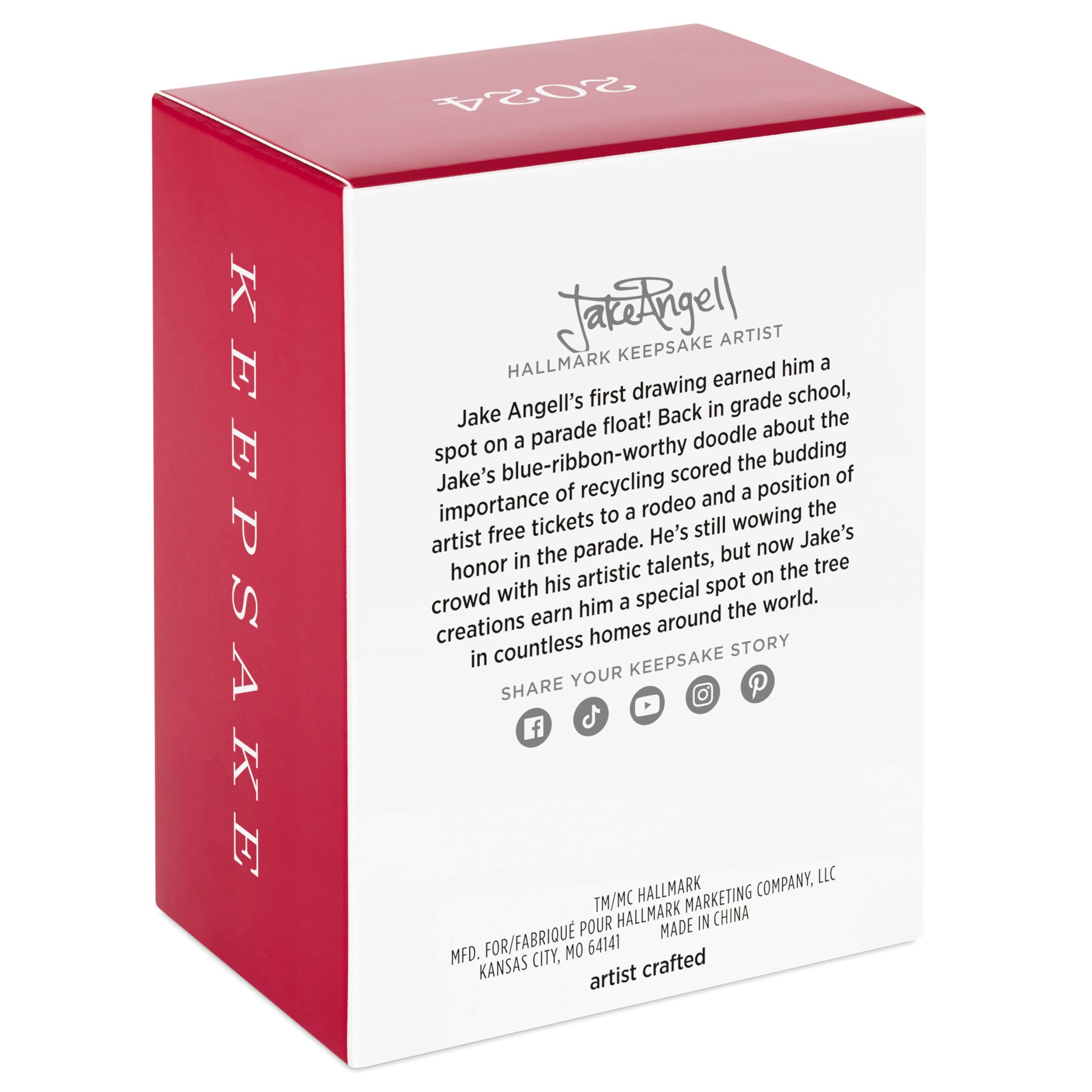 Hallmark Keepsake Christmas Ornament 2024, Pokémon Magikarp, Gifts for Pokémon Fans