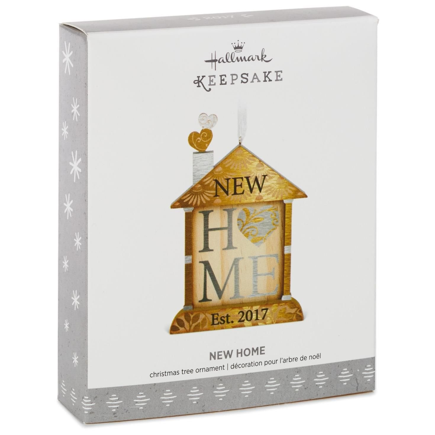 Hallmark 1795QHX1082 New Home Keepsake Christmas Ornaments