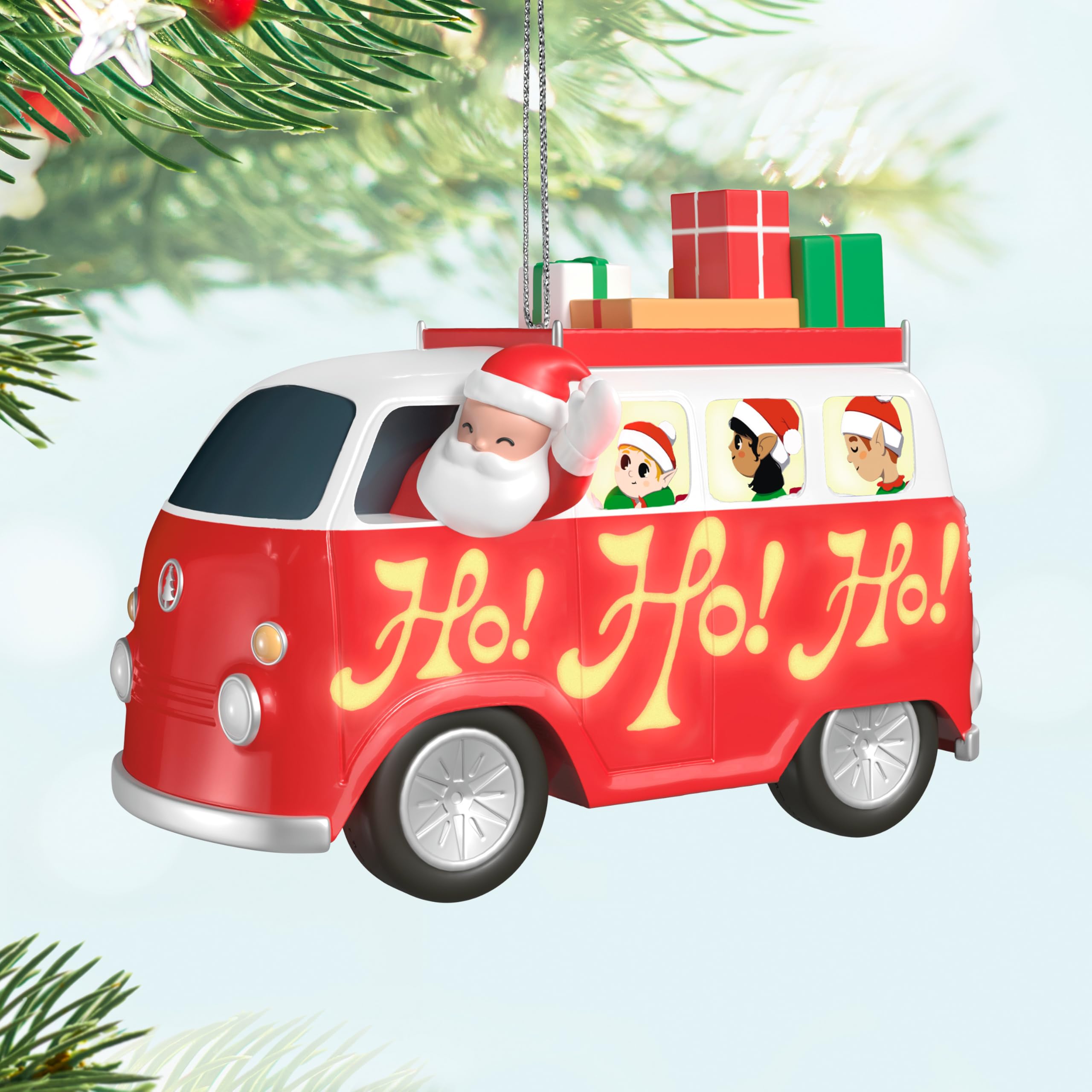 Here Comes Santa Claus, 2025 Hallmark Keepsake Christmas Ornament