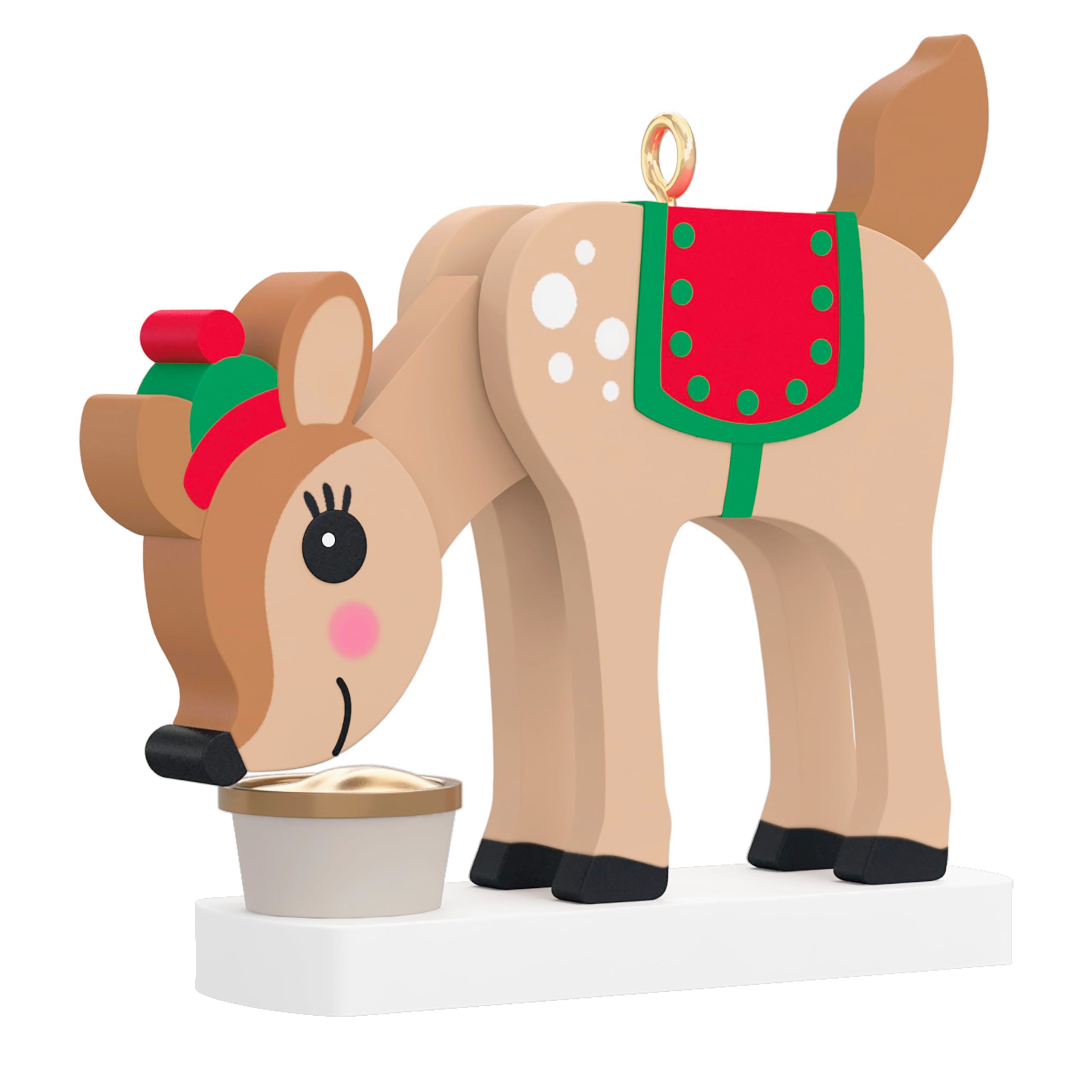Hallmark Keepsake 1.33" Mini Christmas Ornament 2024, "SEASON'S SNACKINGS", Food Gifts