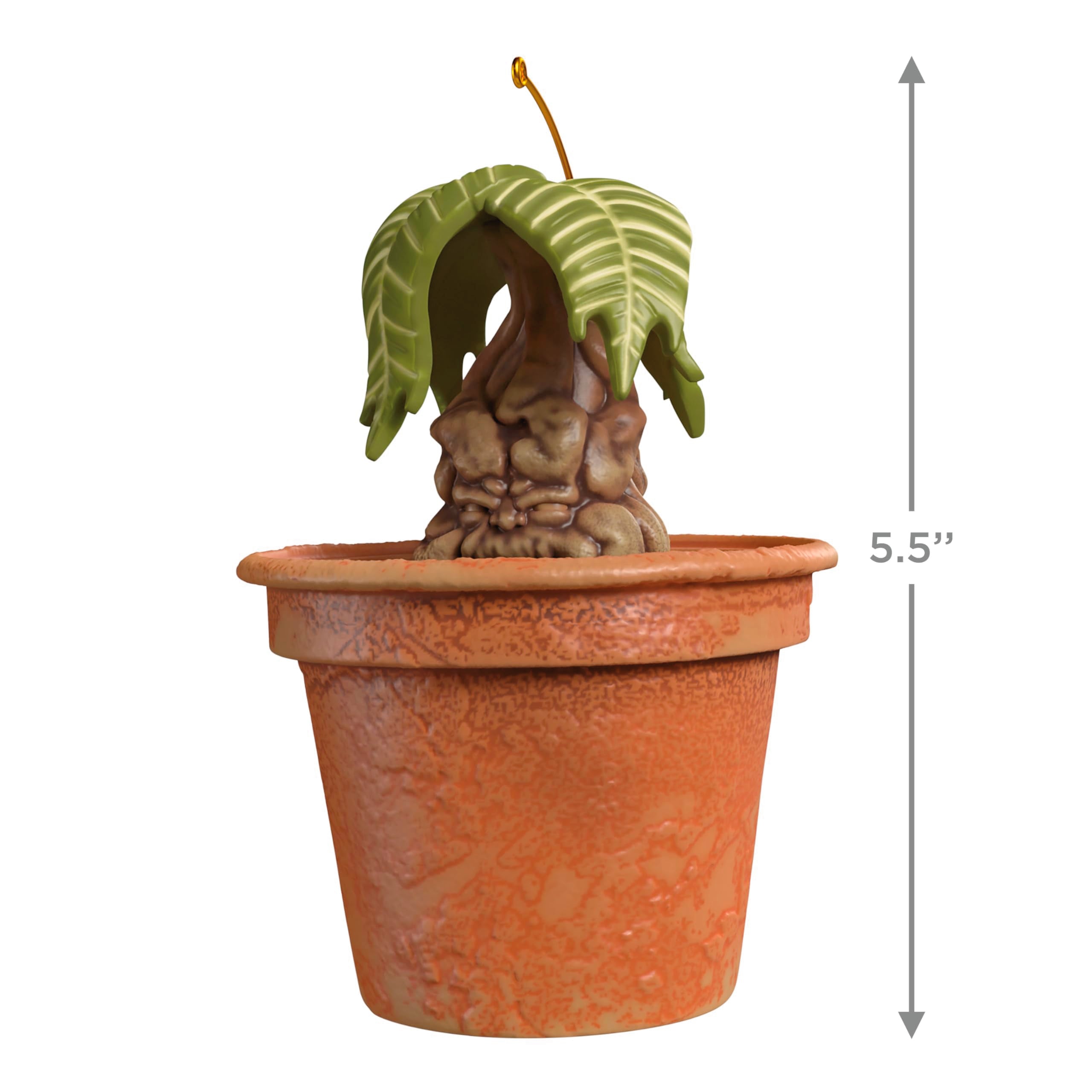 Mandrake, Harry Potter, 2025 Hallmark Keepsake Christmas Ornament