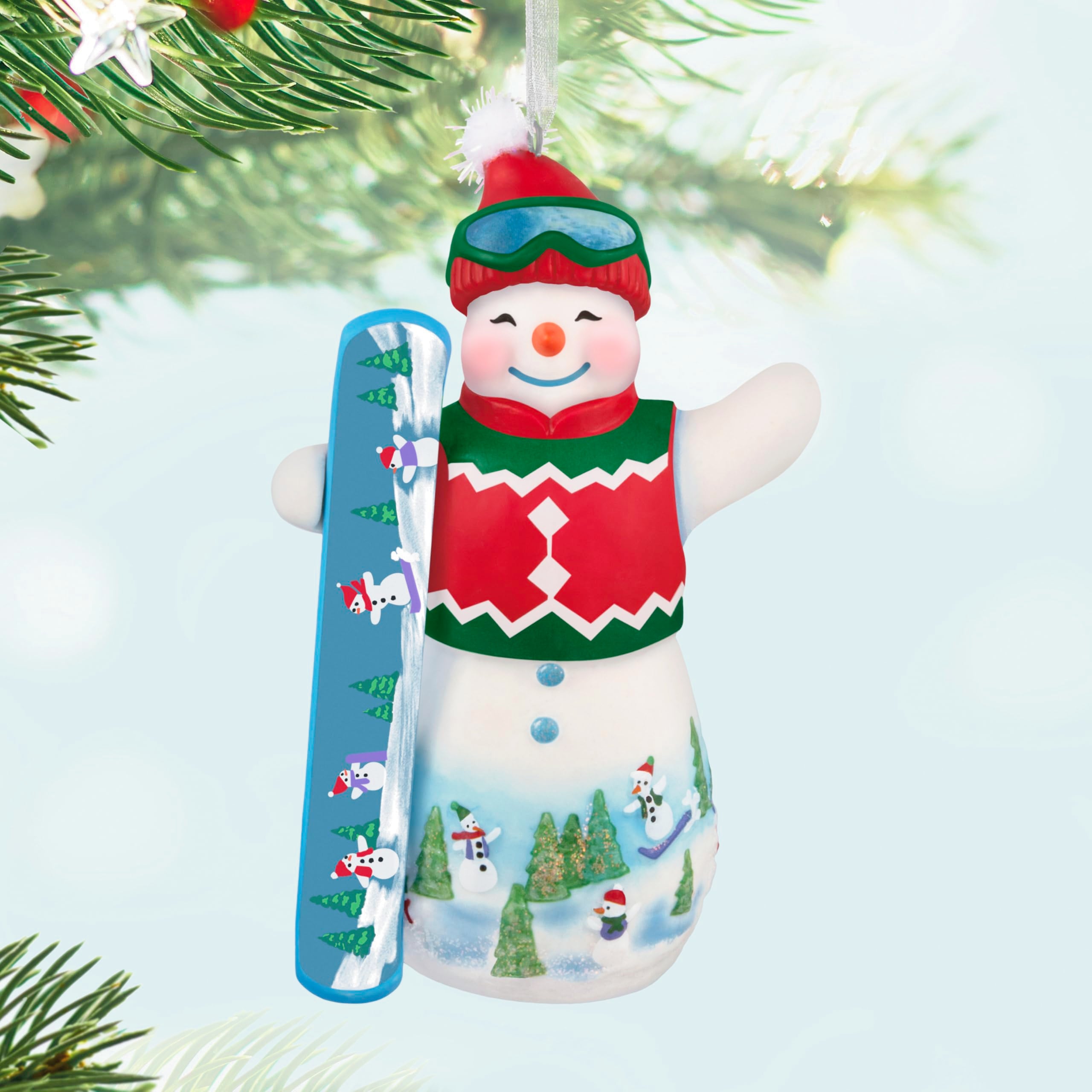 Ollie U. Halfpipe Snowtop Lounge 2025 Hallmark Keepsake Christmas Ornament