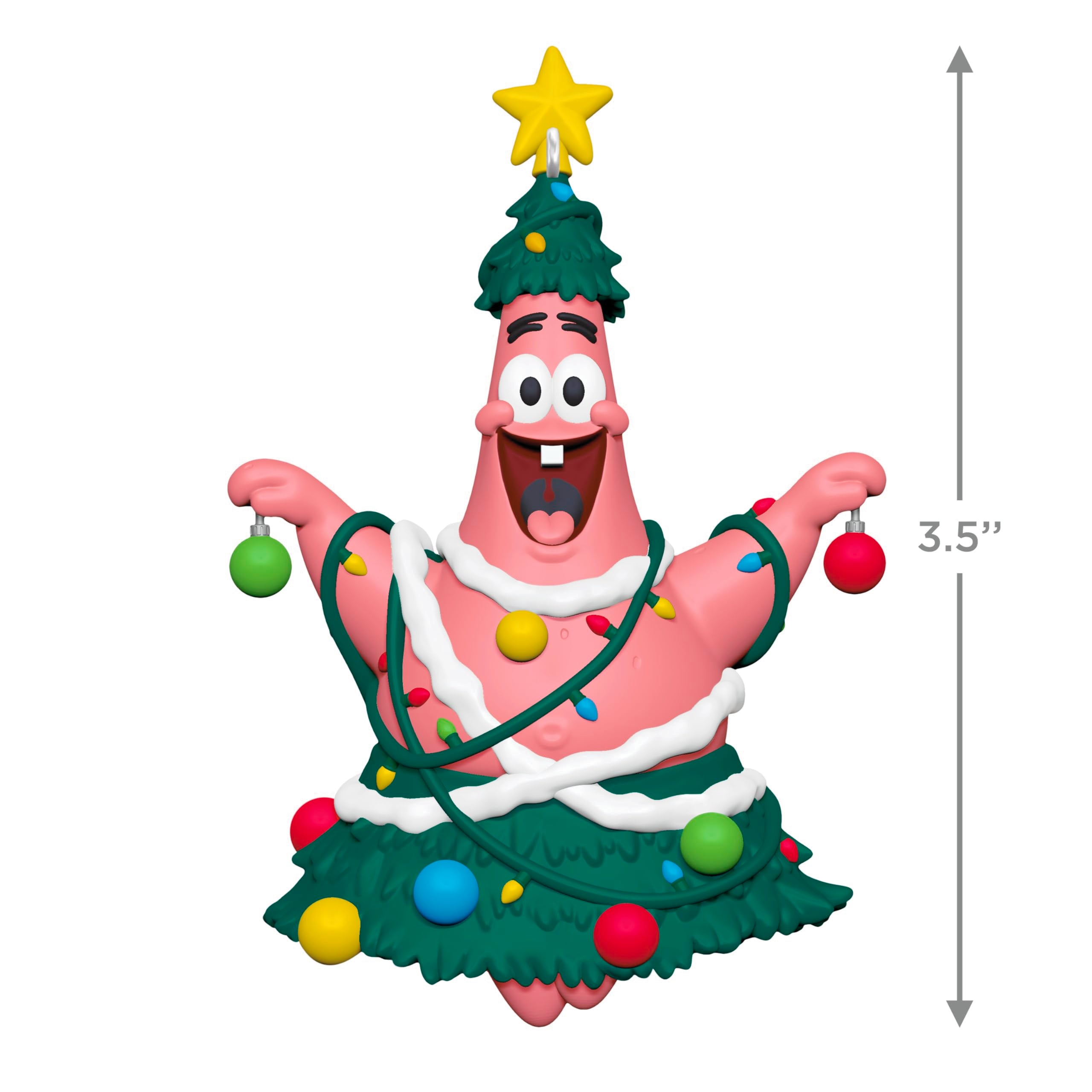 O Patrick Tree! Spongebob Squarepants 2025 Hallmark Keepsake Christmas Ornament