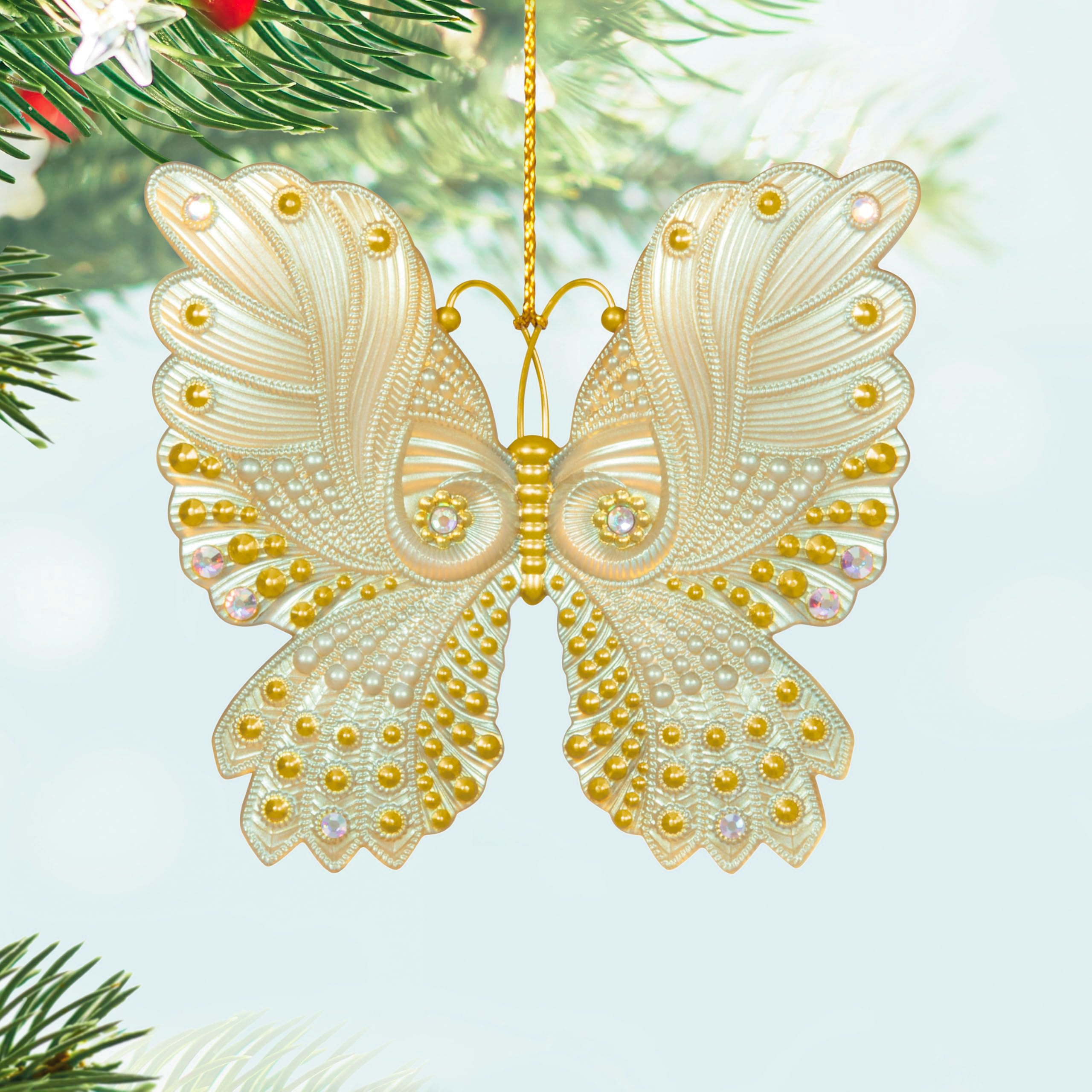 Brilliant Butterflies 2025 Hallmark Keepsake Christmas Ornament