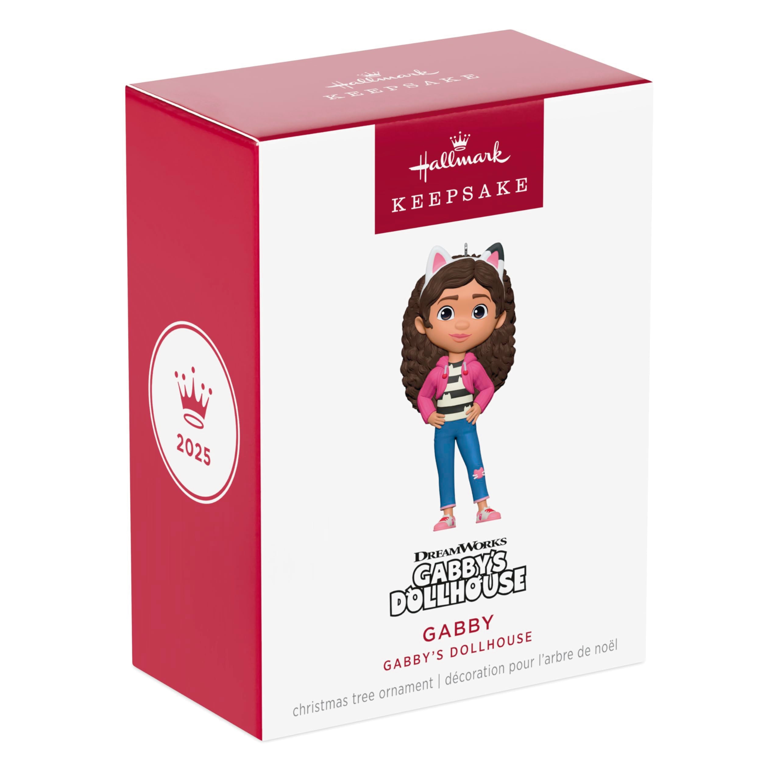 Gabby, Gabby's Dollhouse 2025 Hallmark Keepsake Christmas Ornament