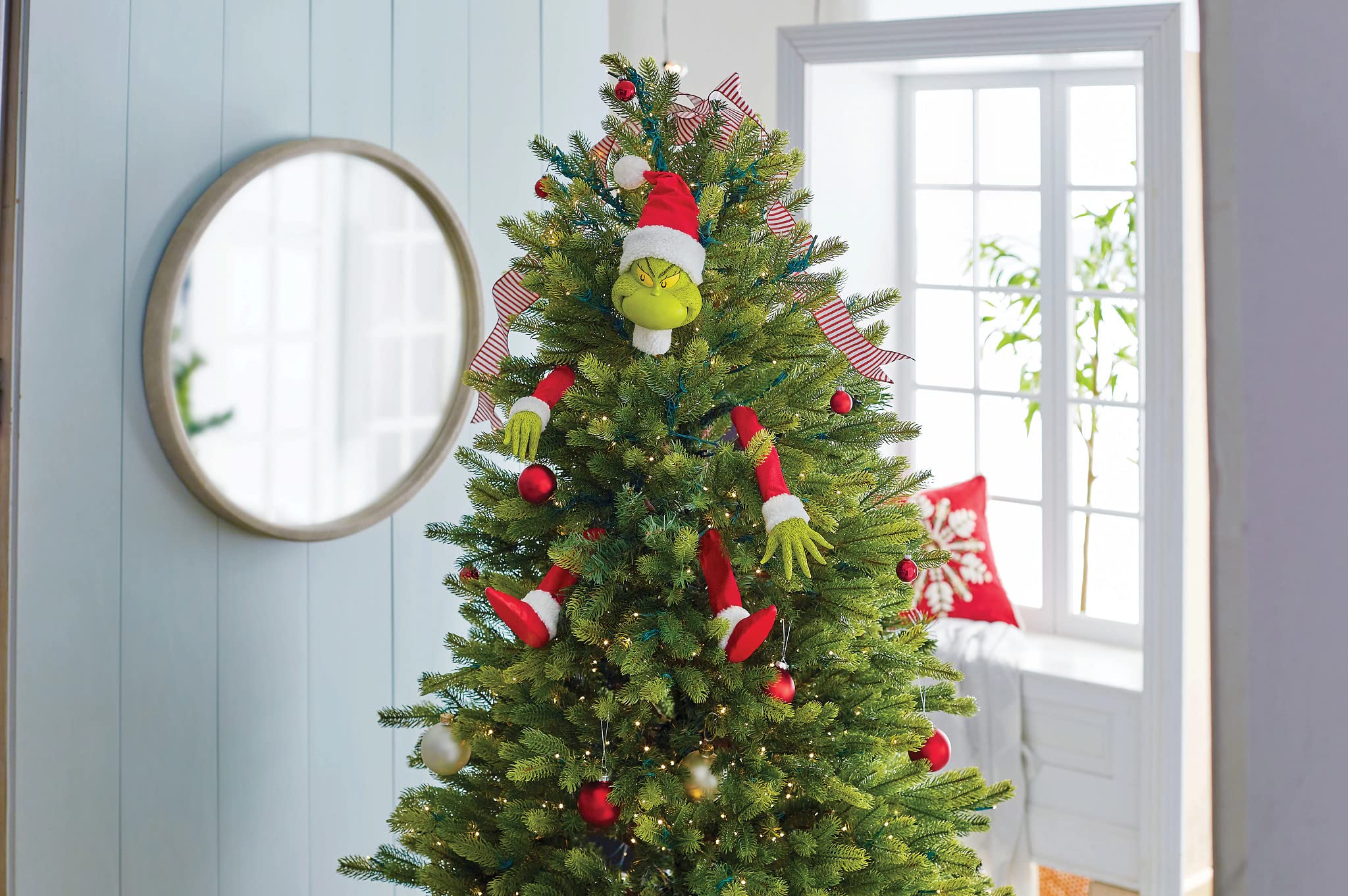 "Grinch in a Cinch" Department 56 Tree Topper Set
