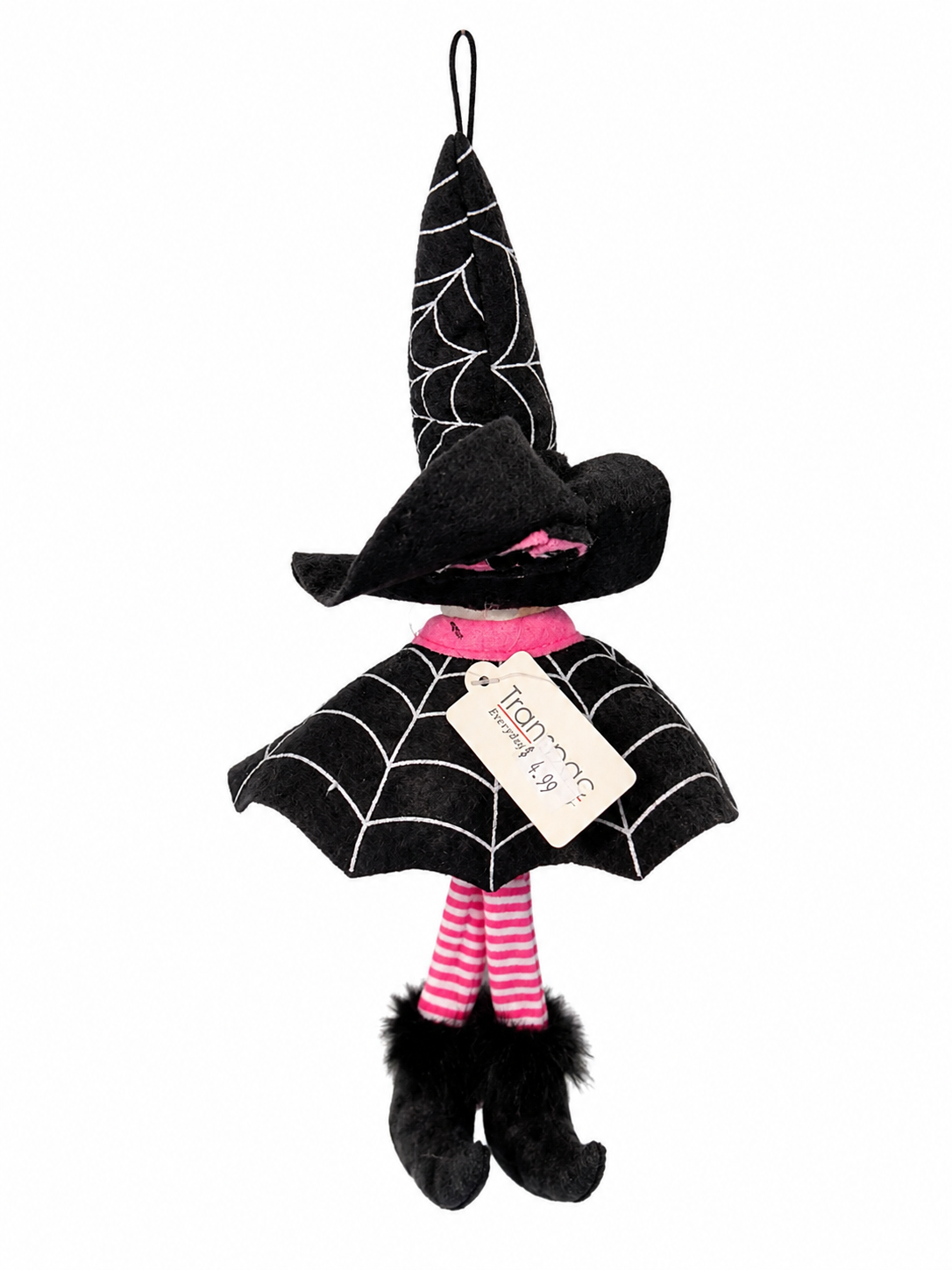 Transpac Fabric Witch Bottle Decor