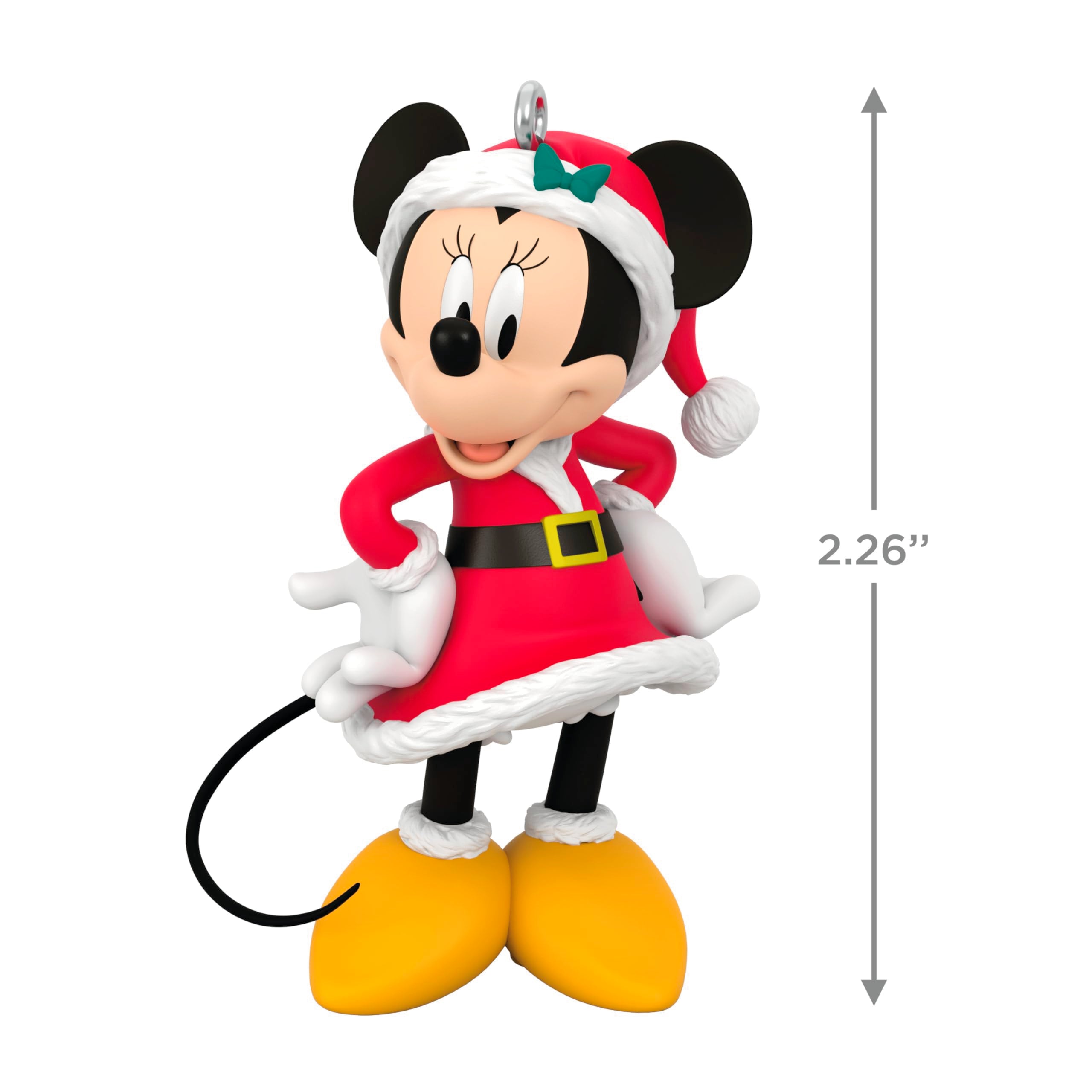 Hallmark Keepsake Christmas Ornament 2024, Disney Minnie Mouse Very Merry Minnie, Gifts for Disney Fan