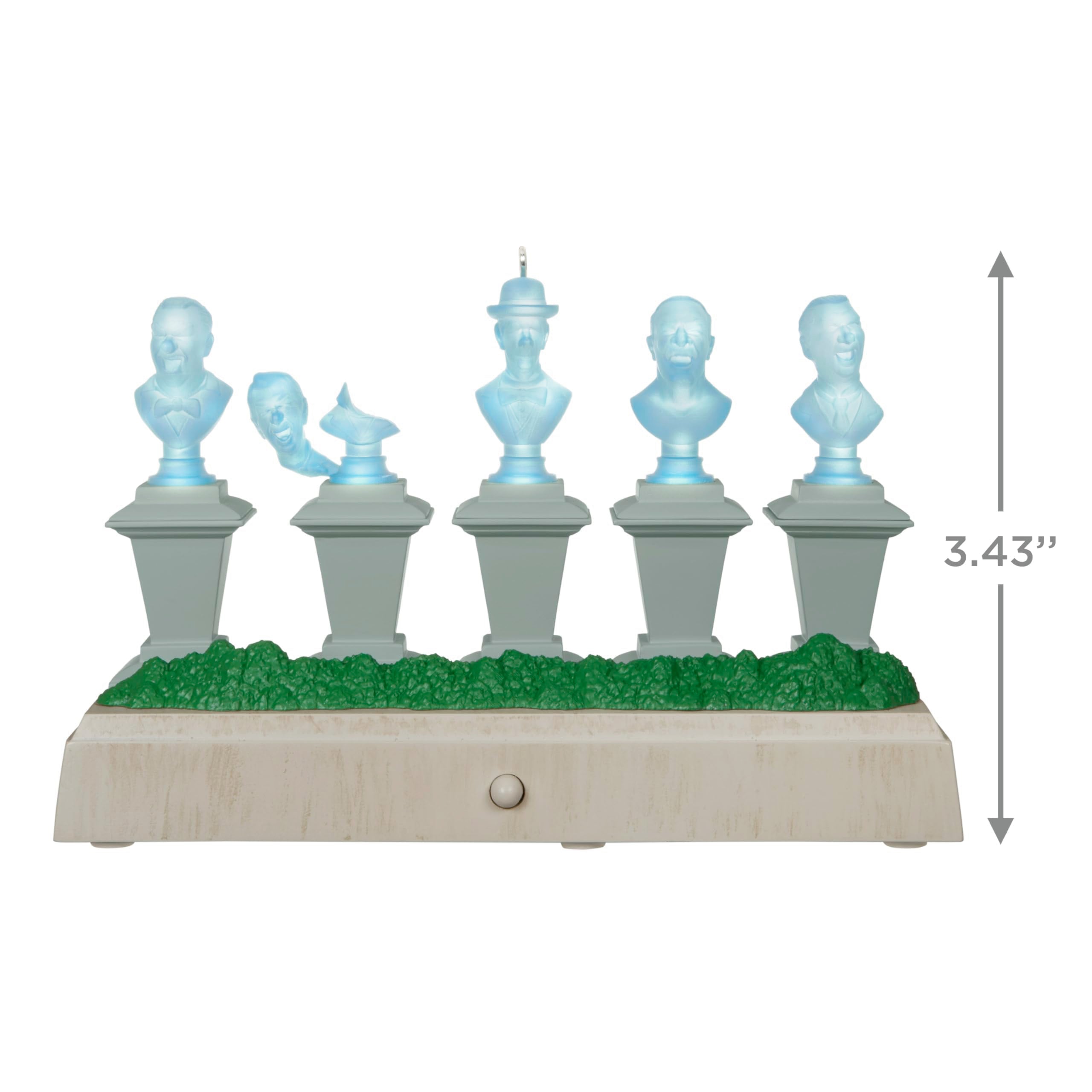 The Singing Busts, The Haunted Mansion 2025 Hallmark Keepsake Christmas Ornament