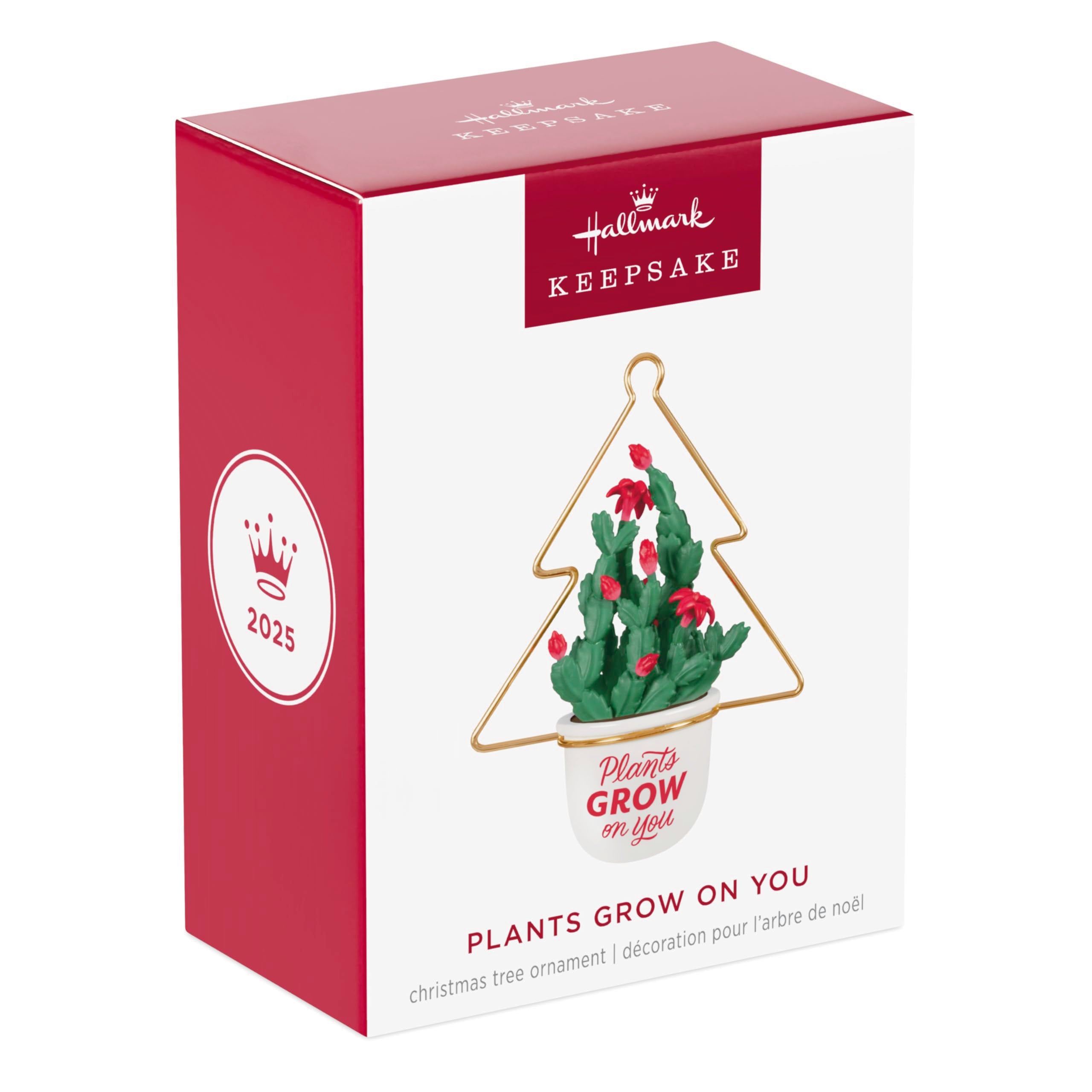 Plants Grow on You 2025 Hallmark Keepsake Christmas Ornament