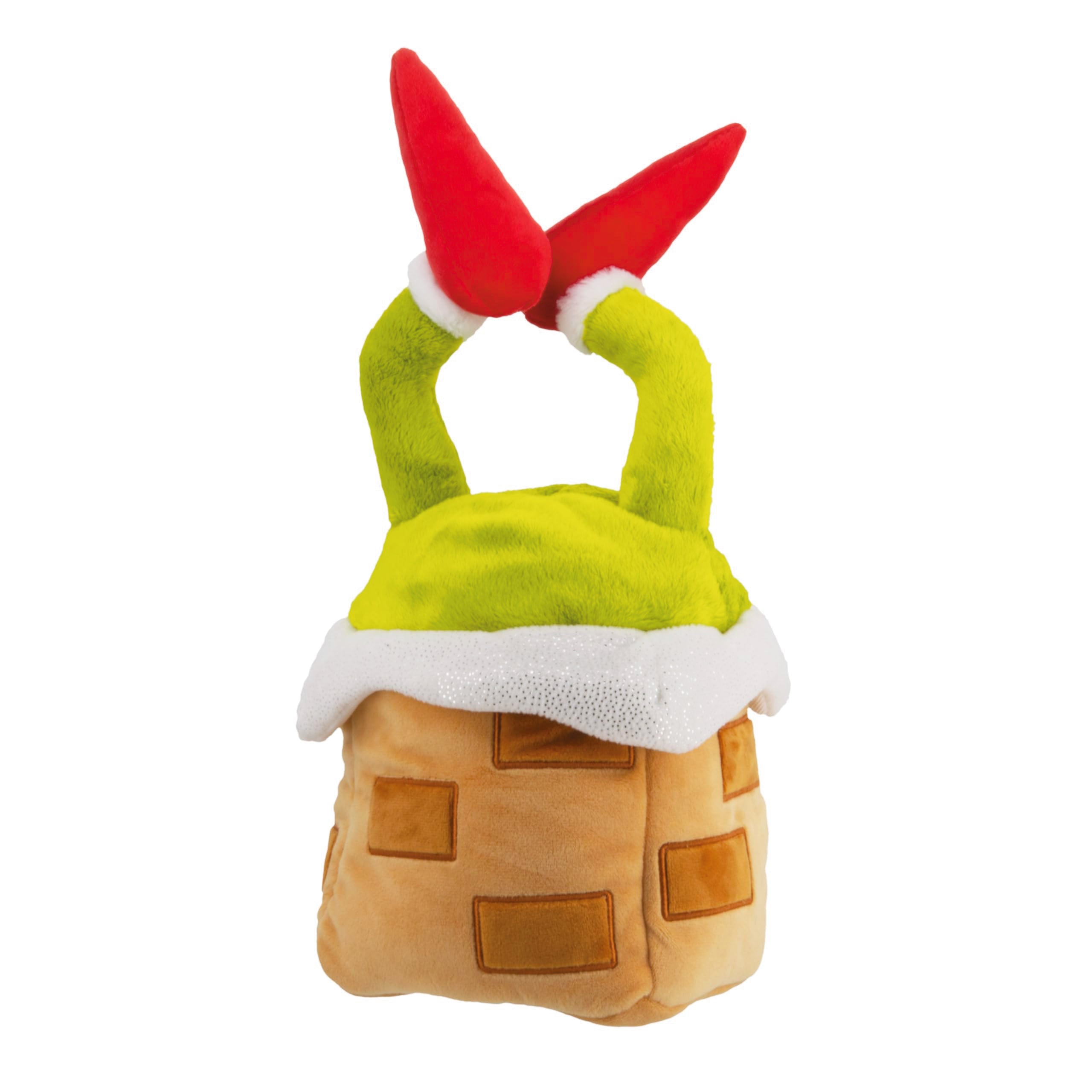 Hallmark Dr. Seuss The Grinch Plush Chimney Christmas Tree Topper