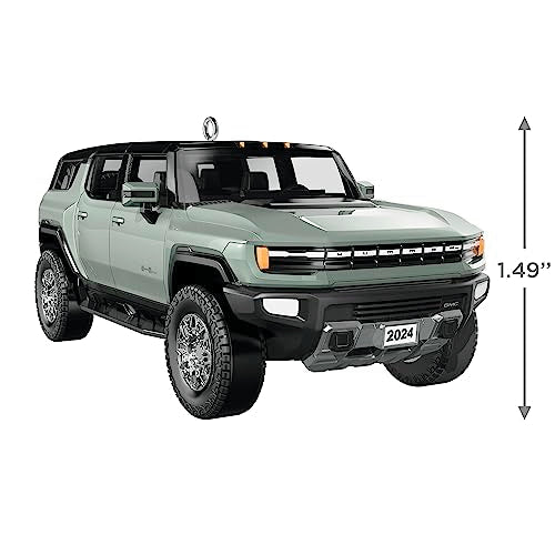 Hallmark Keepsake Christmas Ornament 2023, 2024 GMC Hummer EV 2023 Metal, Gifts for Car Collectors,