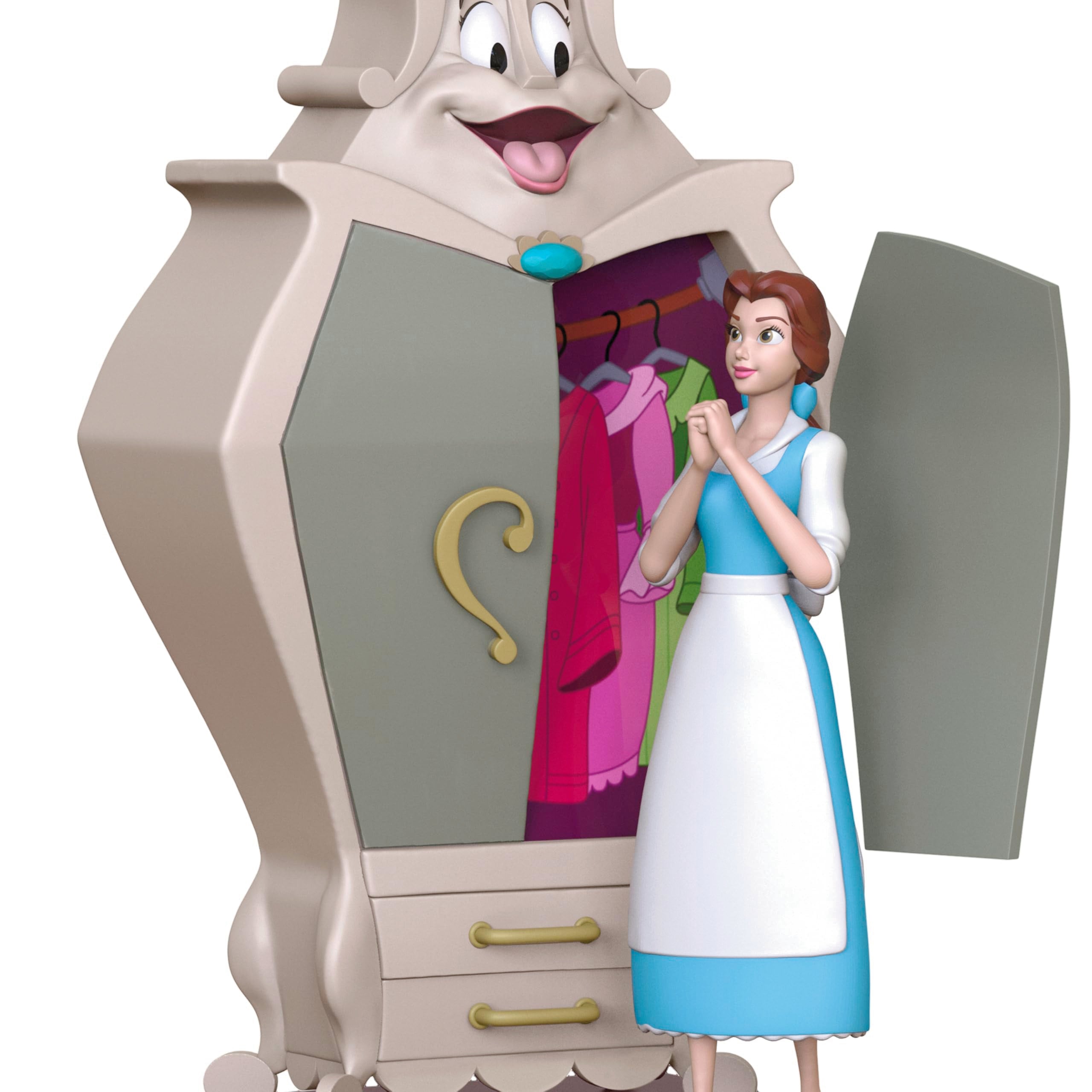 Belle With the Wardrobe, Disney's Beauty and the Beast, 2025 Hallmark Keepsake Christmas Ornament