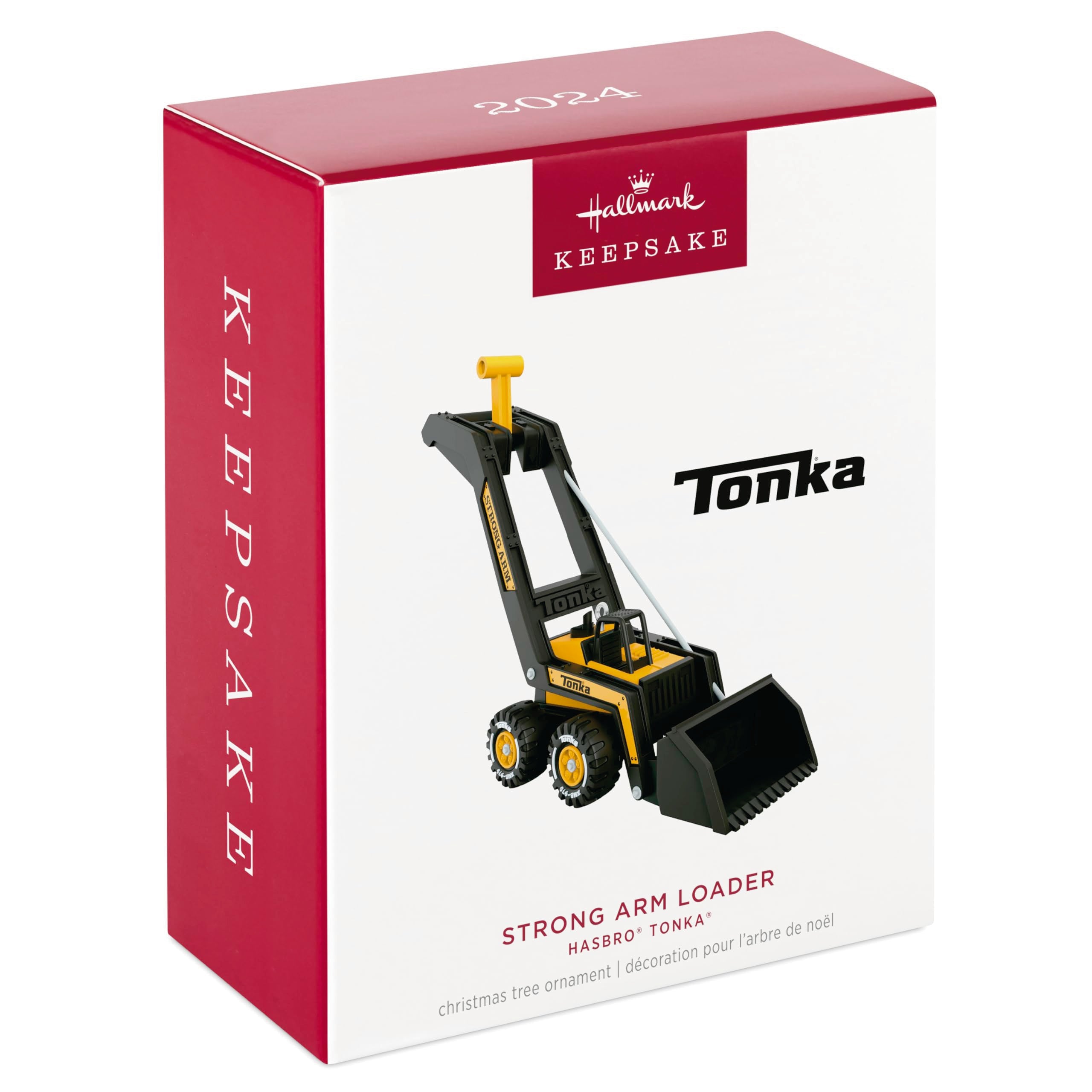 Hallmark Keepsake Christmas Ornament 2024, Hasbro Tonka Strong Arm Loader, Gifts for Kids