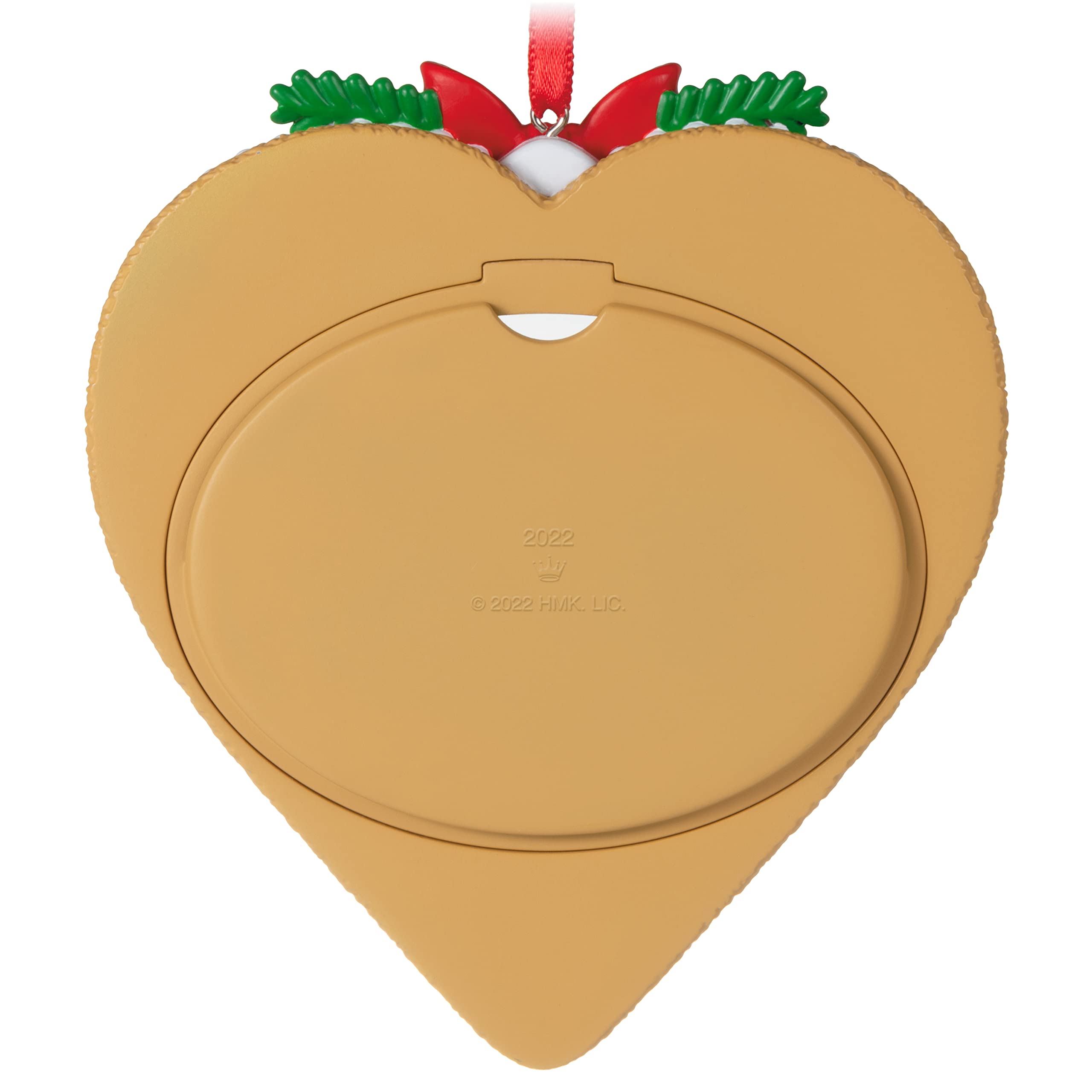Hallmark Keepsake Christmas Ornament 2022 Year-Dated, Family Forever Cookie Photo Frame,Plastic