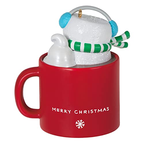 Hallmark Keepsake Plastic Christmas Ornament 2022, Mom Hot Cocoa Mug