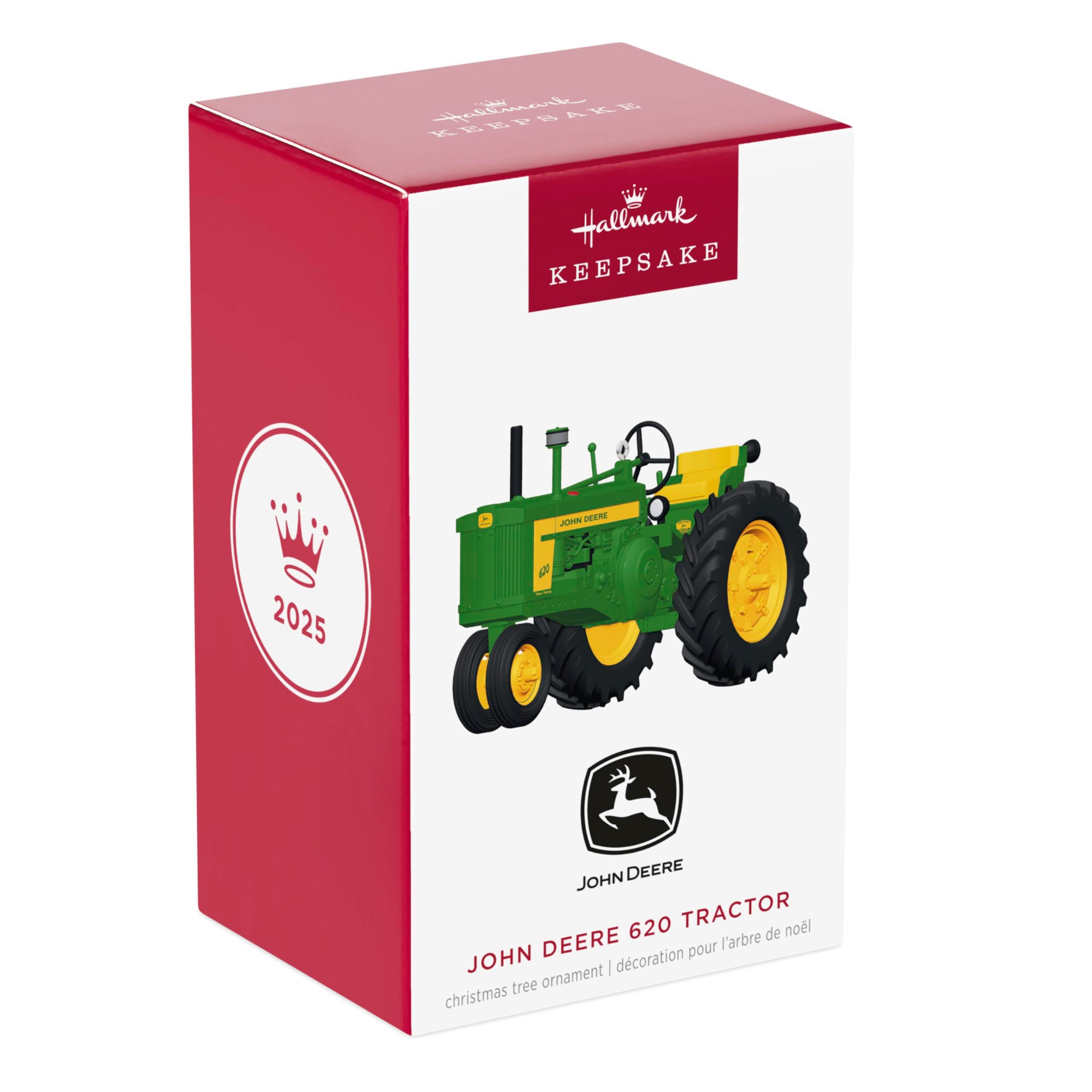 John Deere 620 Tractor 2025 Hallmark Keepsake Christmas Ornament