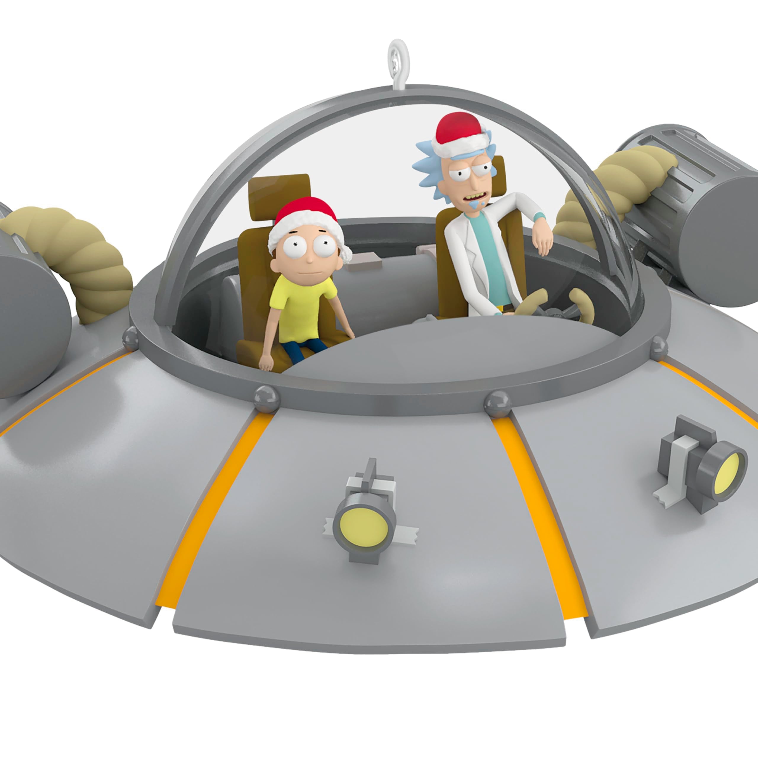 "Rick's Ship" Rick and Morty 2025 Hallmark Keepsake Christmas Ornament