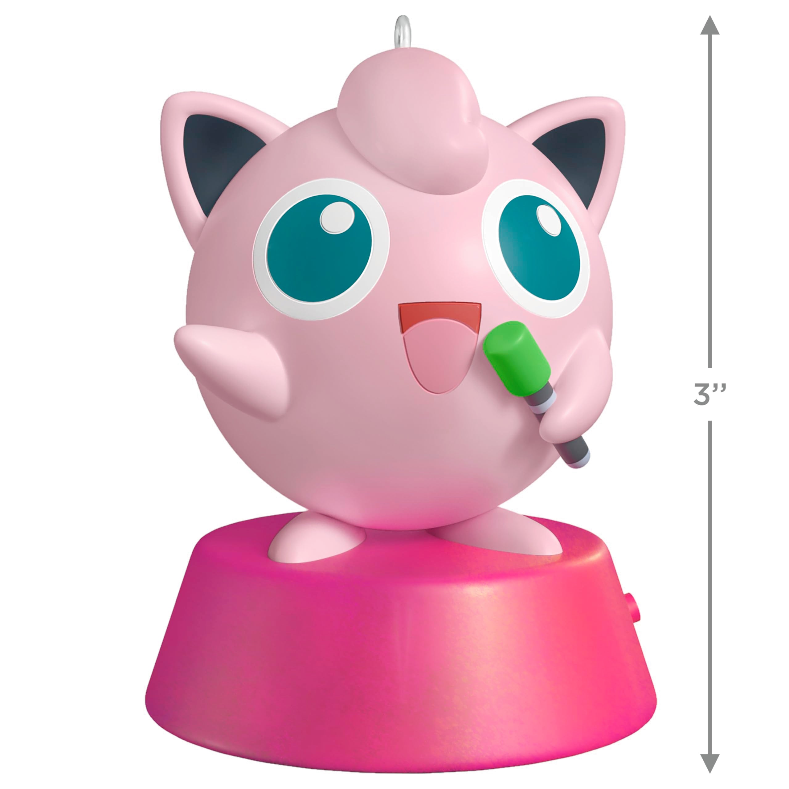 Singing Jigglypuff 2025 Hallmark Keepsake Christmas Ornament