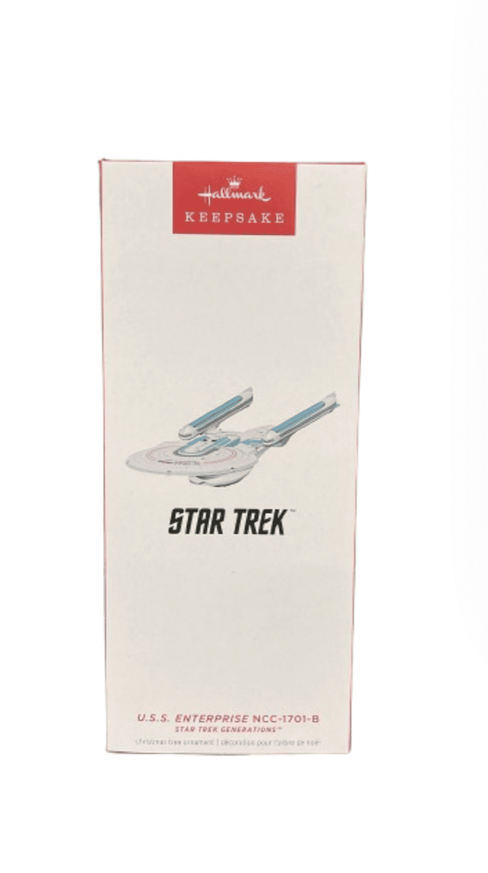 Hallmark 2024 Keepsake Star Trek U.S.S. Enterprise NCC-1701 Christmas Ornament