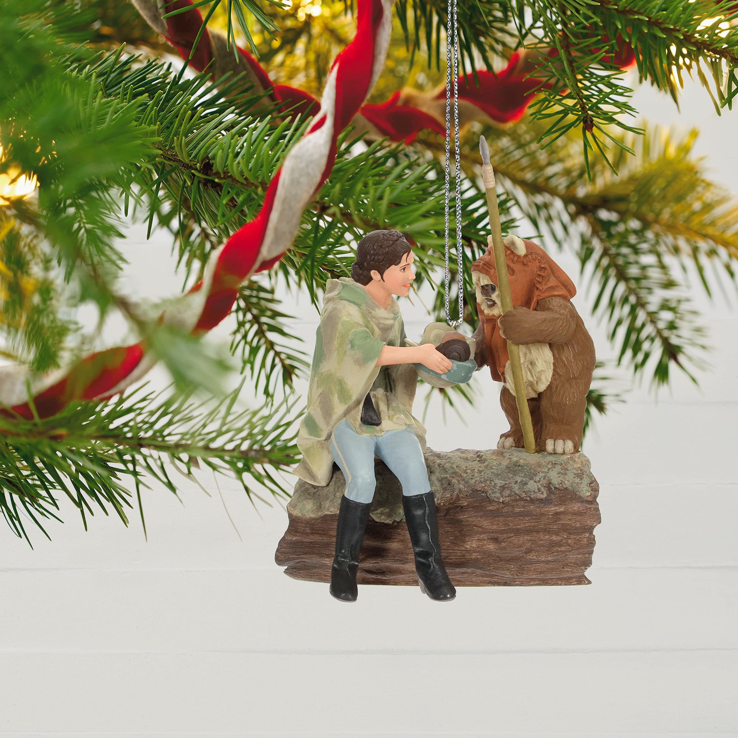 Hallmark Keepsake Christmas Ornament 2023, Star Wars: A Curious Encounter on Endor