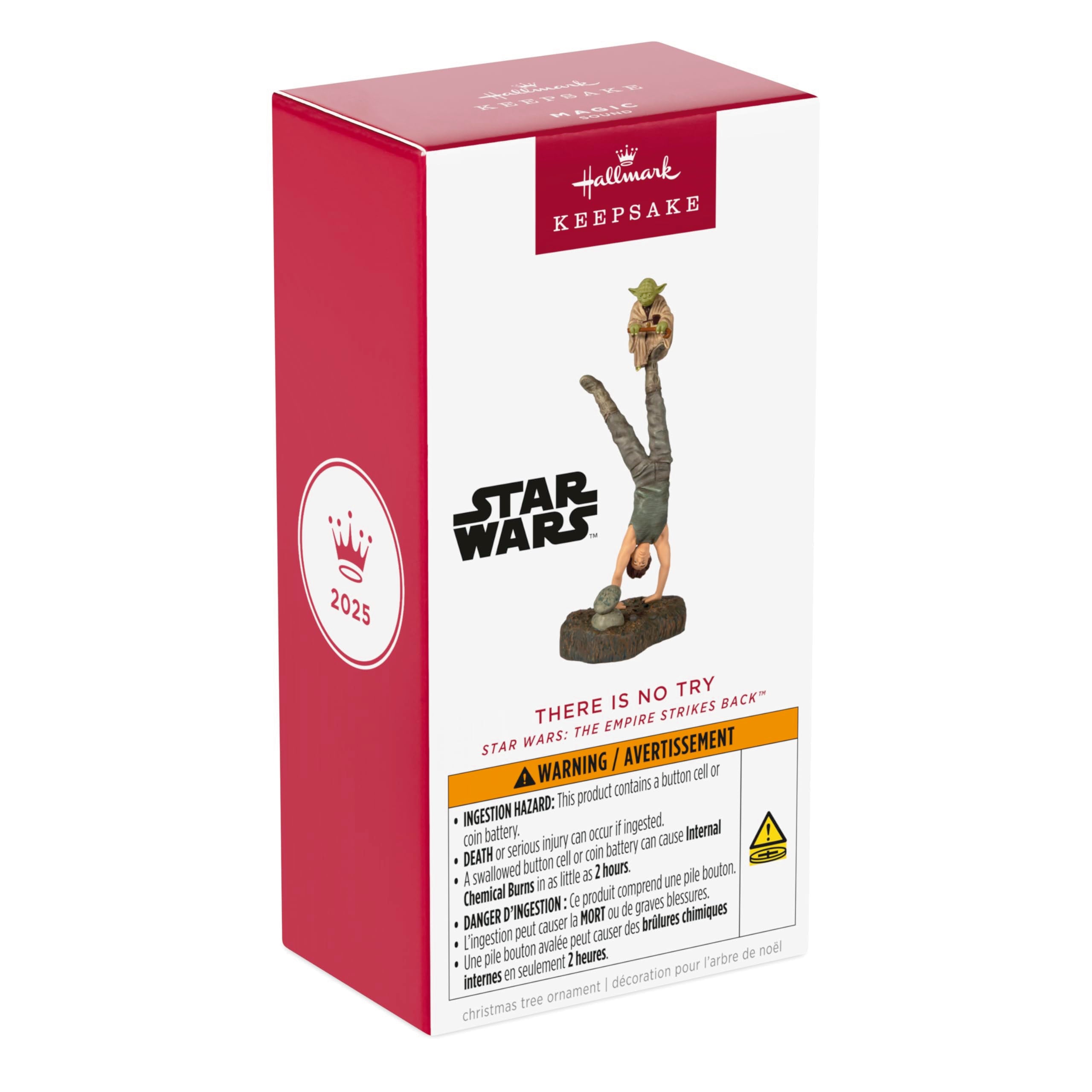 There is no Try, Star Wars: The Empire Strikes Back 2025 Hallmark Keepsake Christmas Ornament